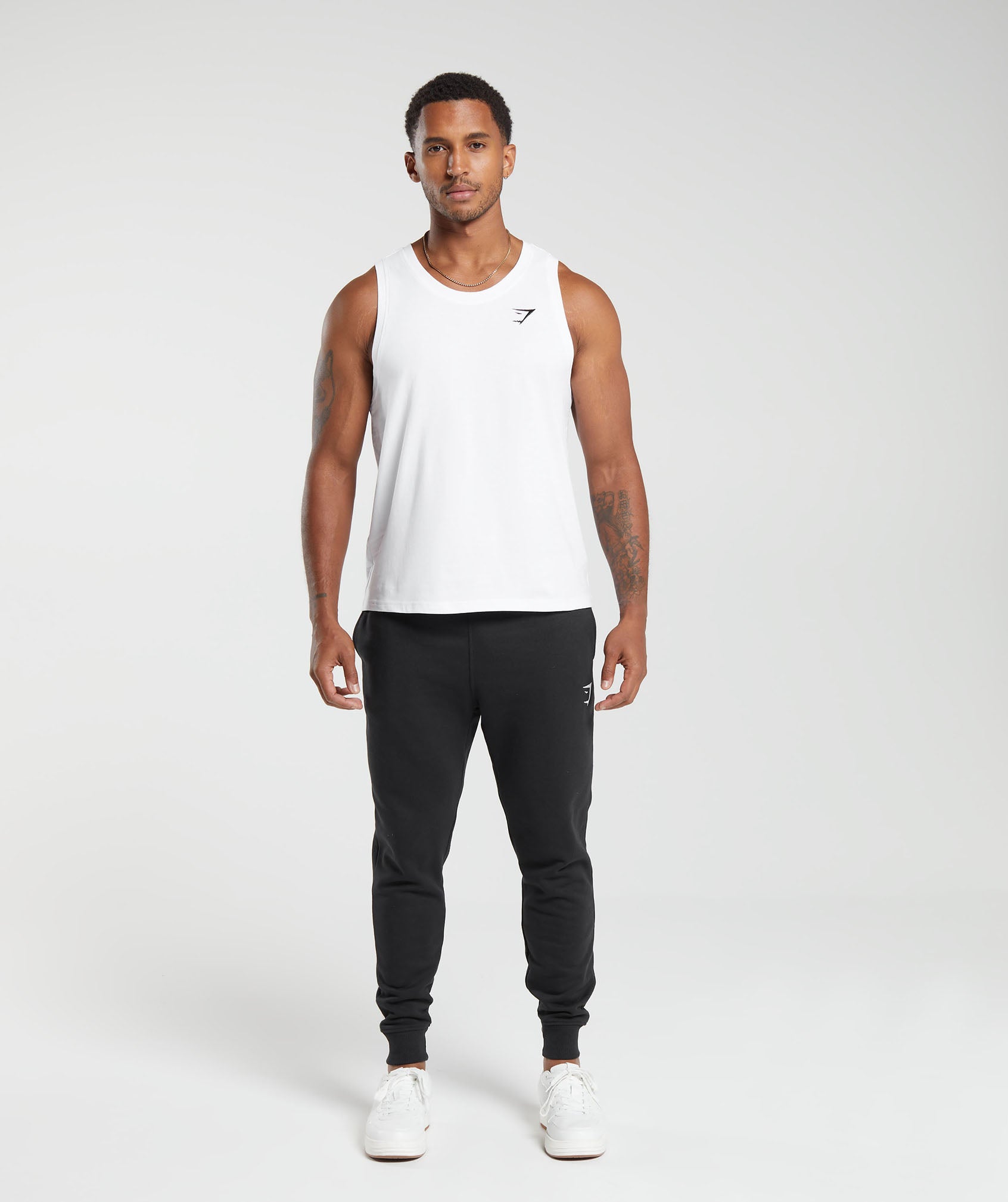 Crest Tank in White - view 4