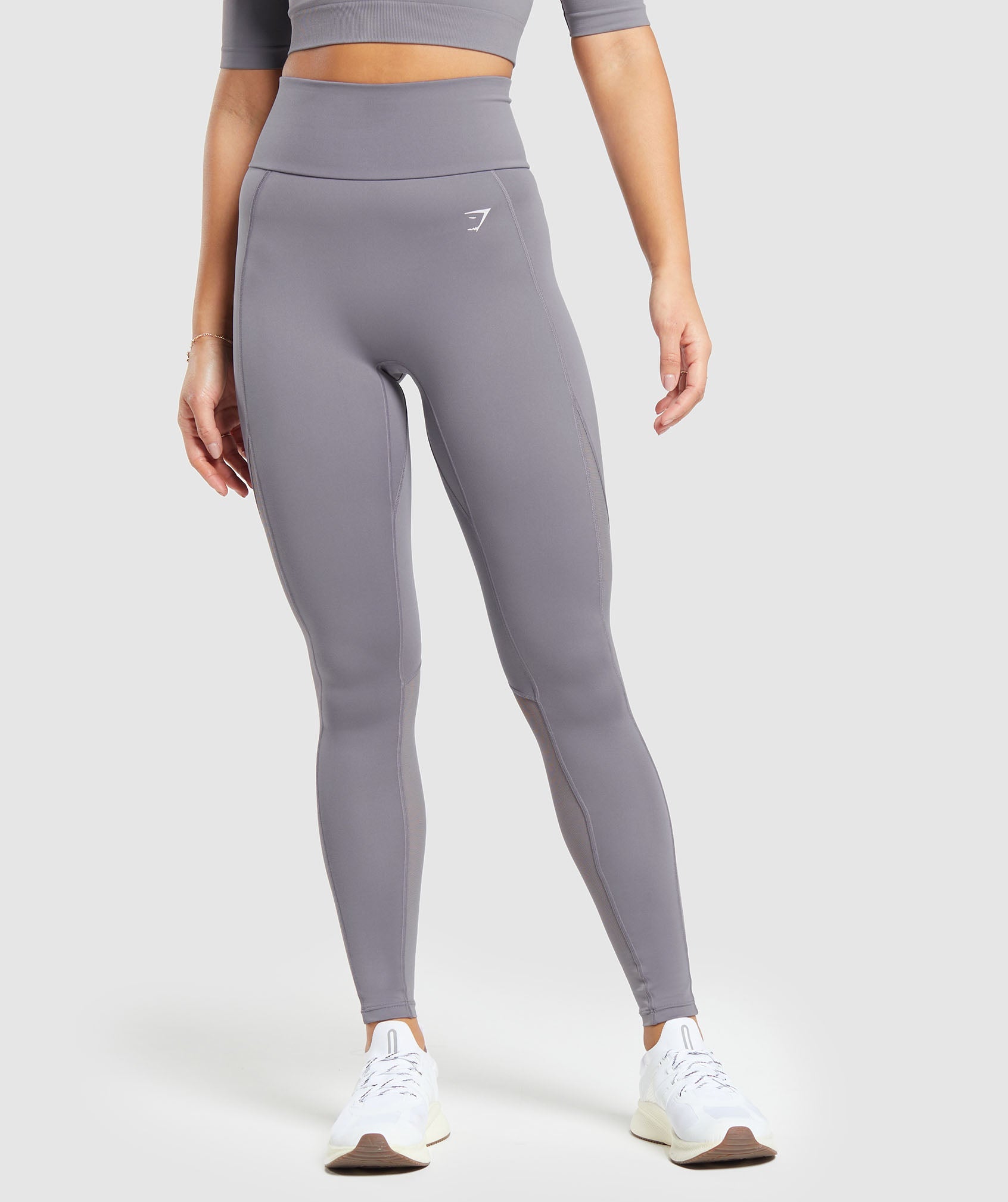 Everyday Mesh Legging dans Fog Purple