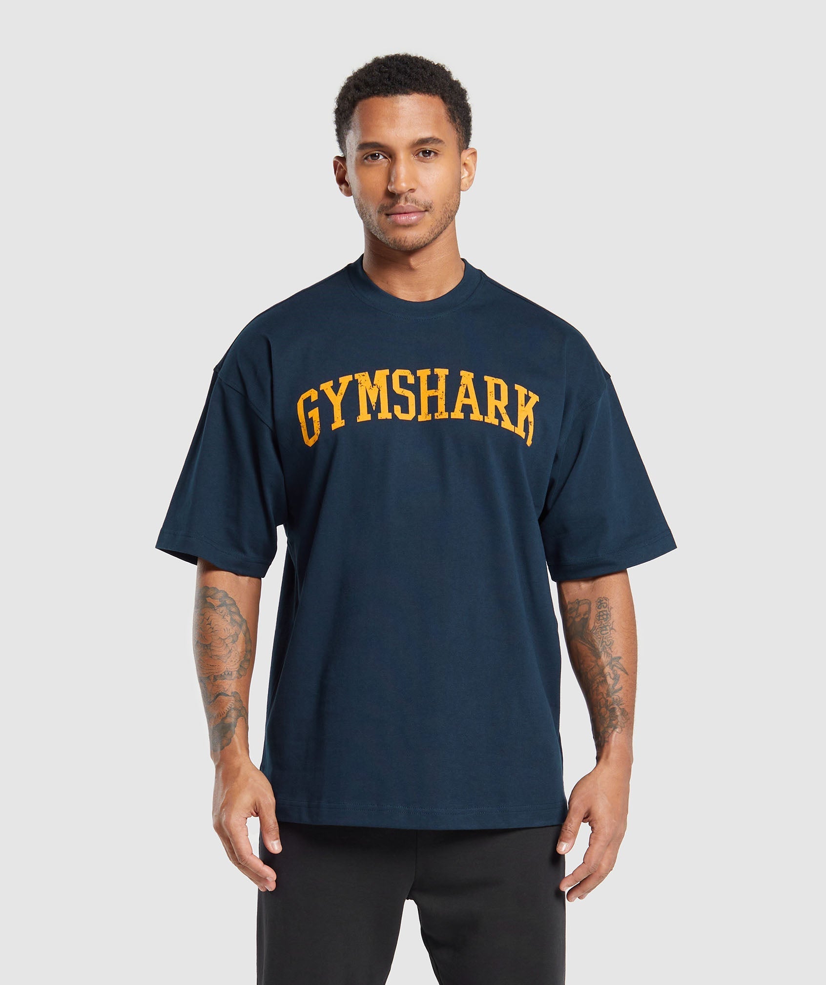 Collegiate T-Shirt in Navy - view 1