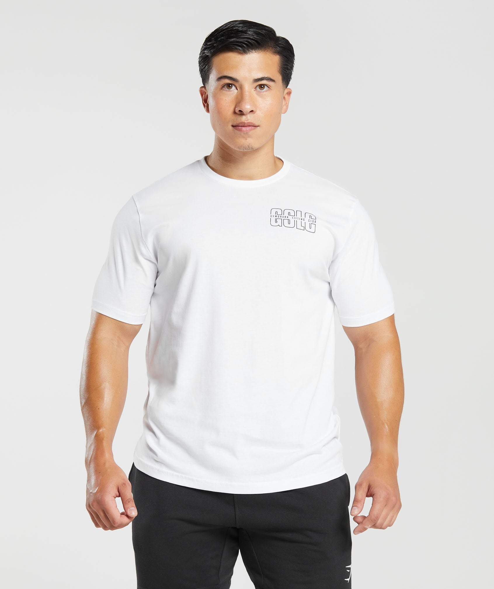 Lifting Club T-Shirt dans White