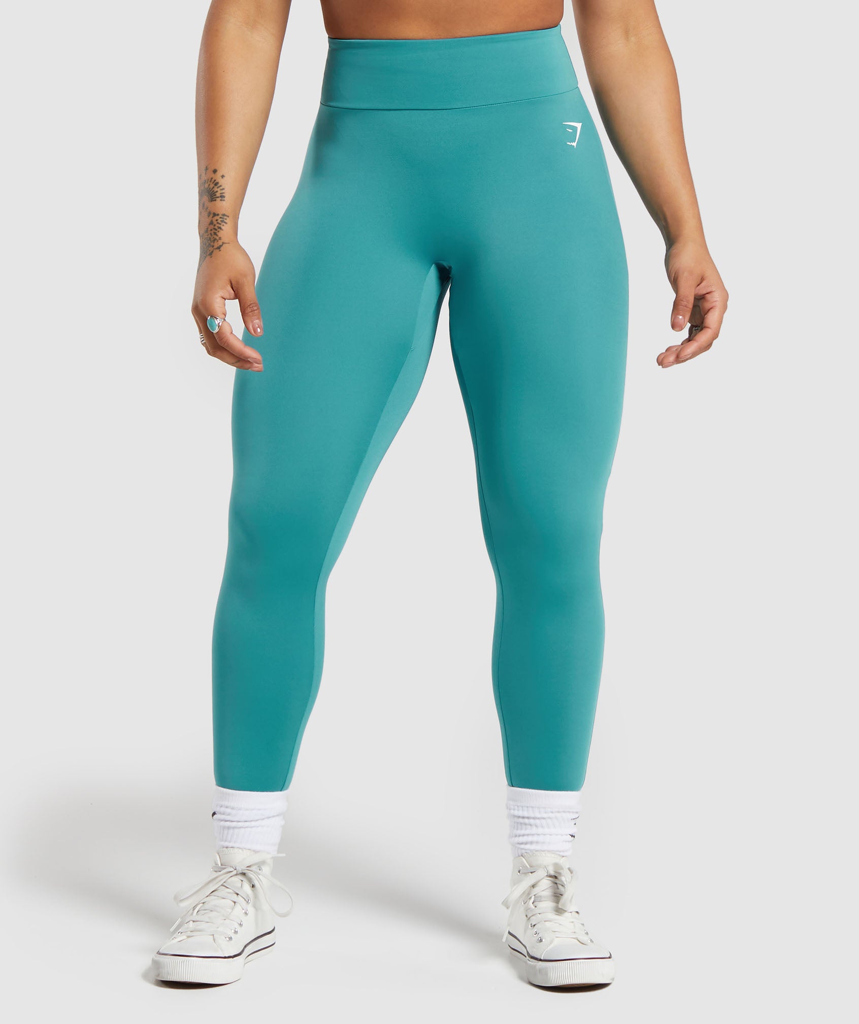 GS Power Regular Leggings dans Bondi Teal