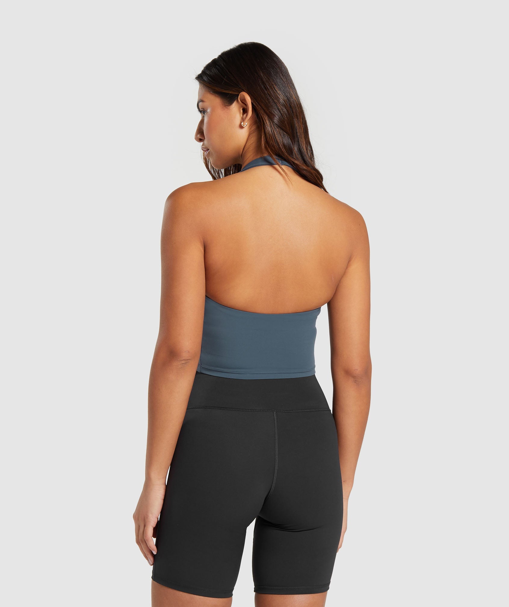 Halter Neck Cami with Shelf