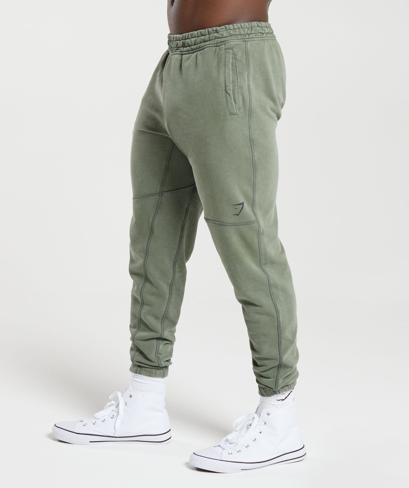 Heritage Joggers in Dusk Green - view 3