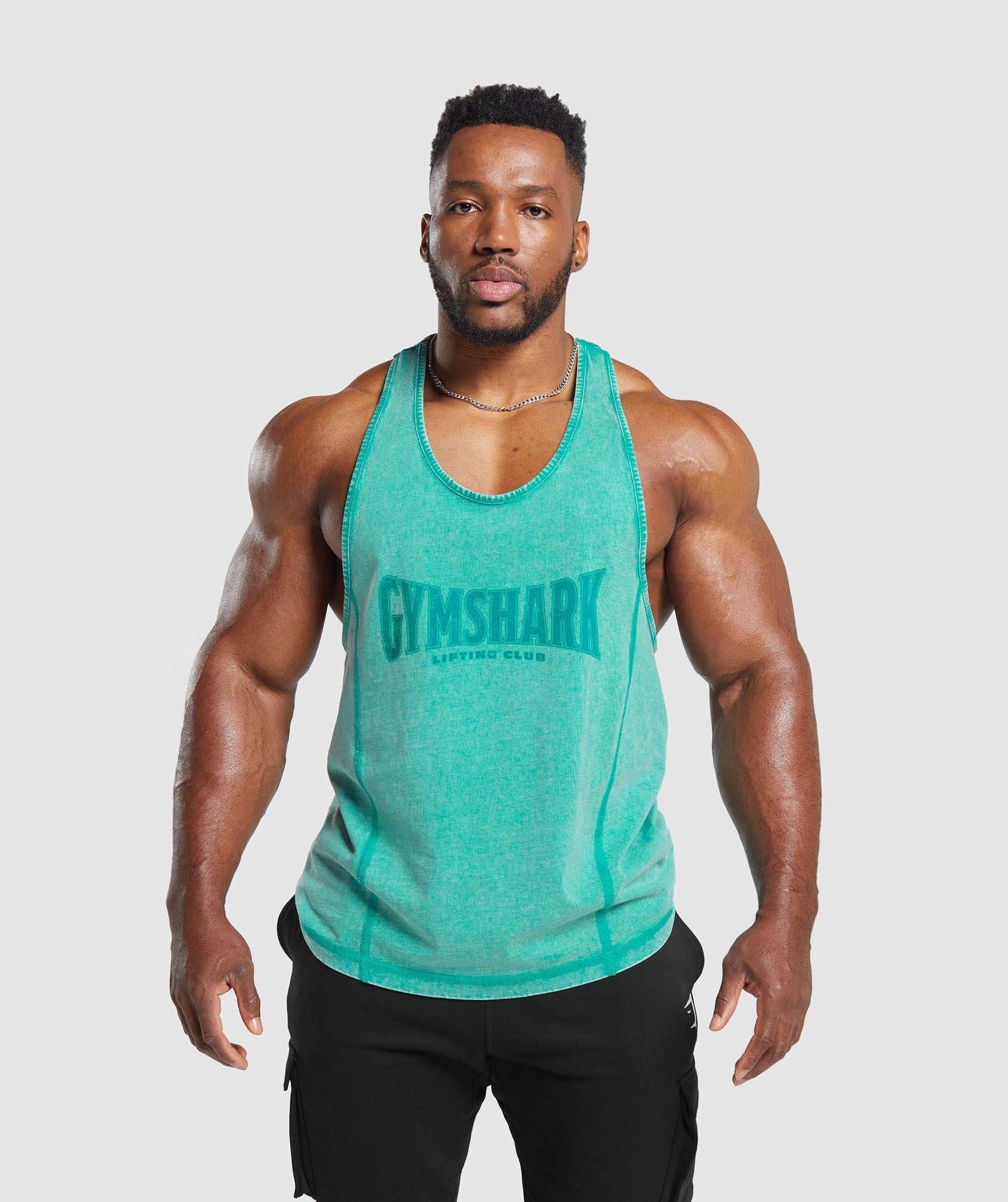 Heritage Washed Stringer dans Capri Blueest en rupture de stock