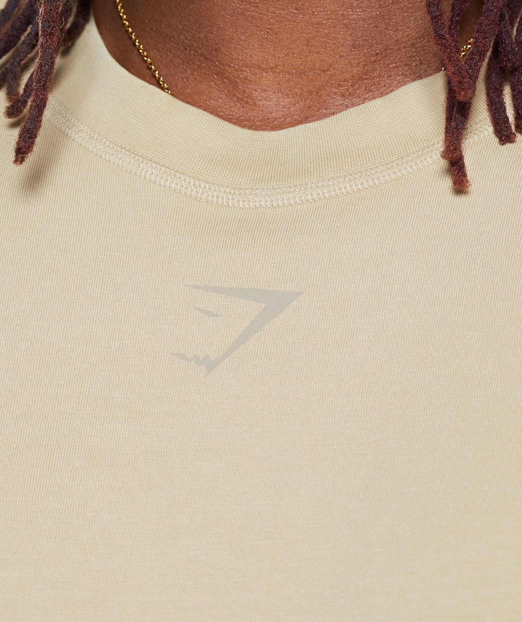Heritage Washed T-Shirt in Desert Beige - view 5