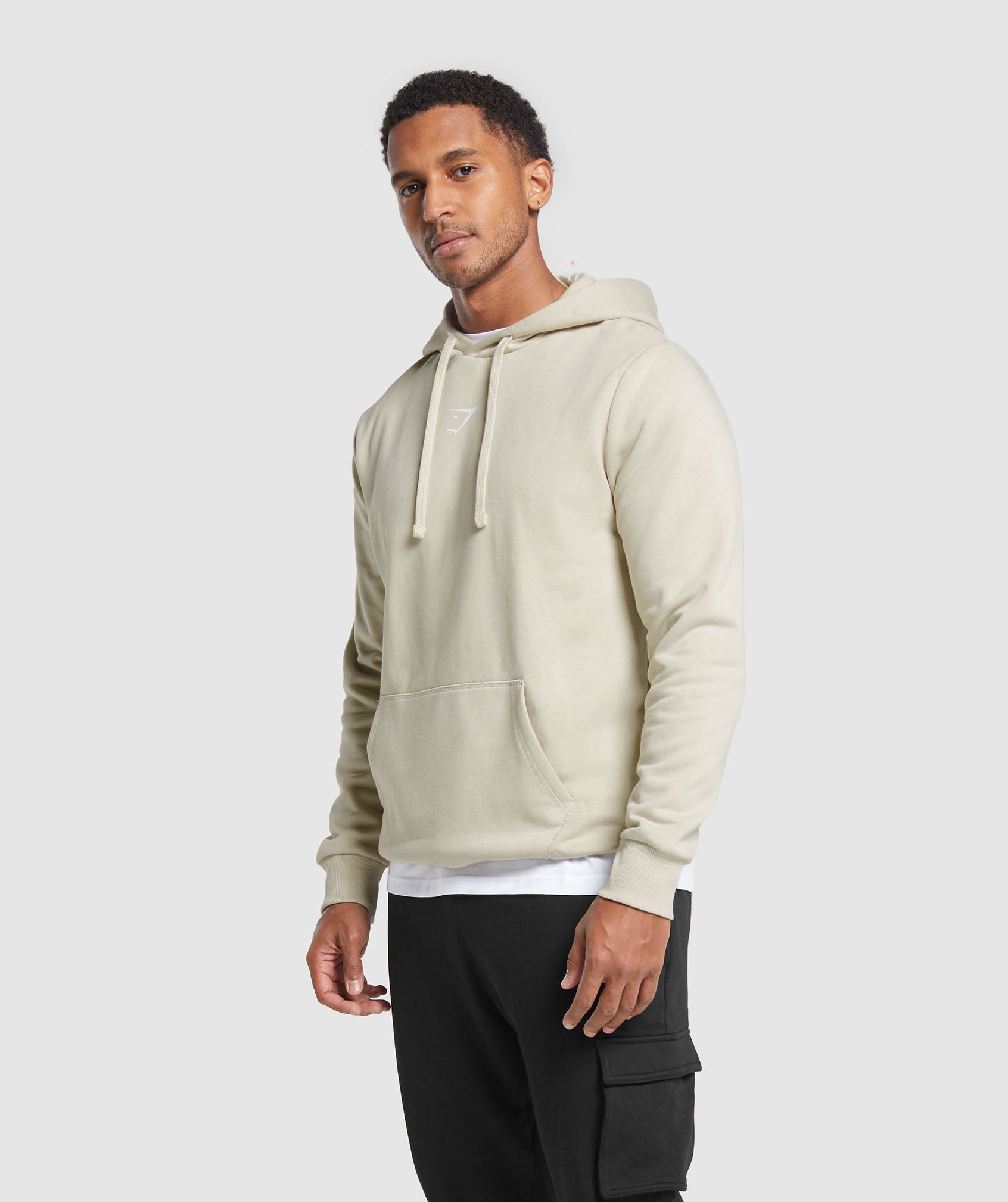 Hybrid Wellness Hoodie in Pebble Grey - view 3