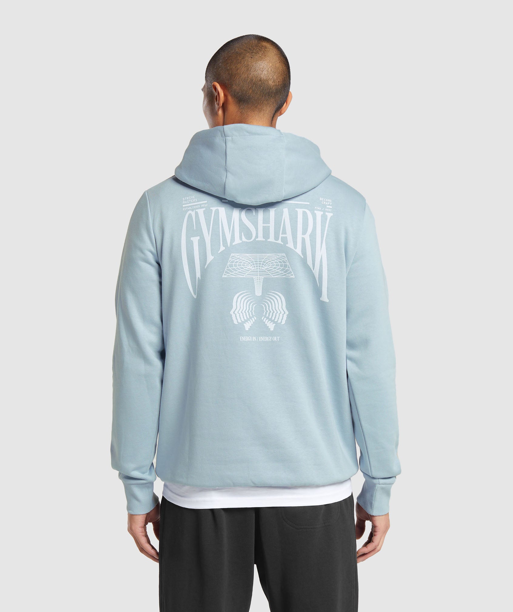 Hybrid Wellness Hoodie dans Salt Blue