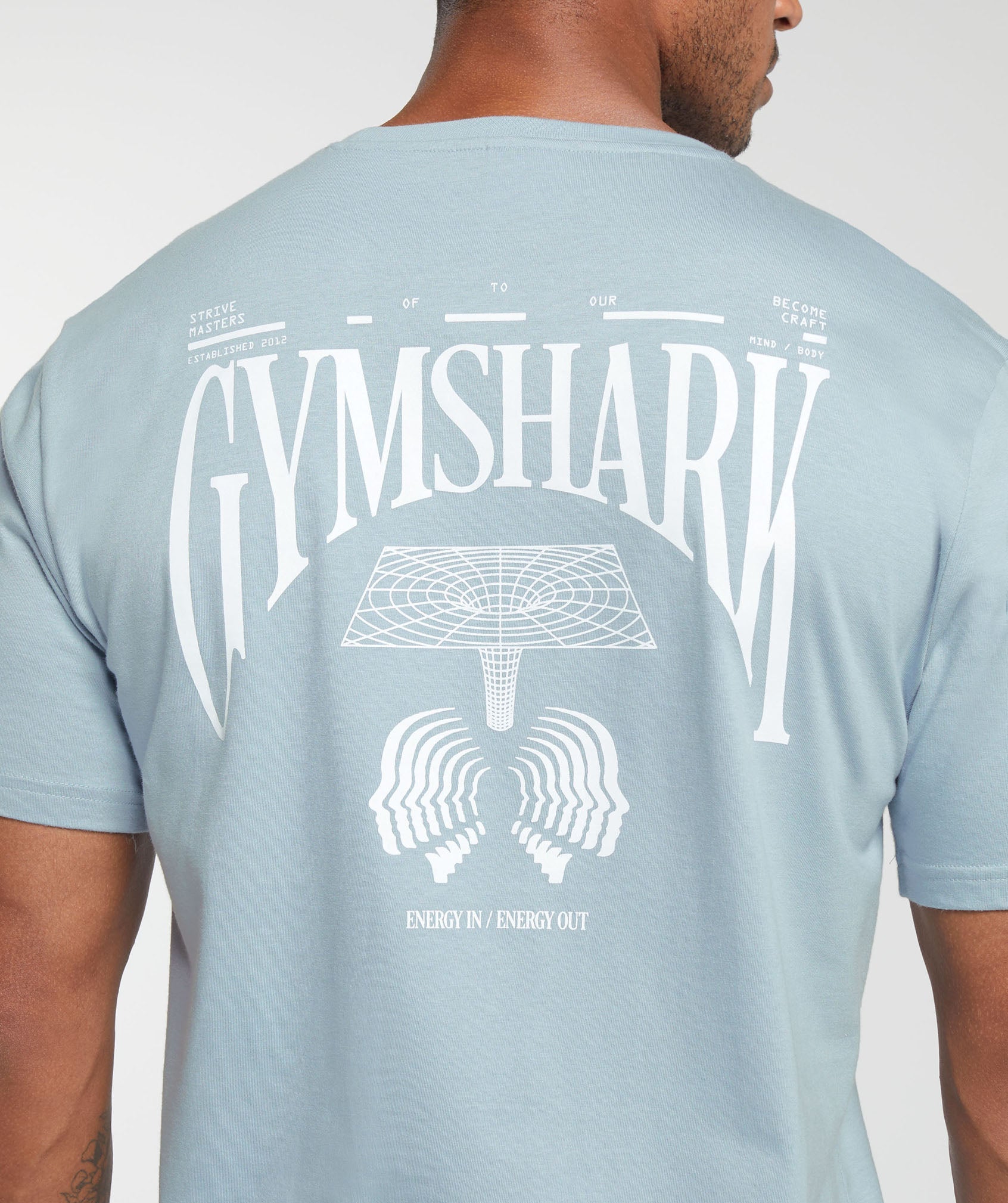 Hybrid Wellness T-Shirt in Salt Blue - view 5