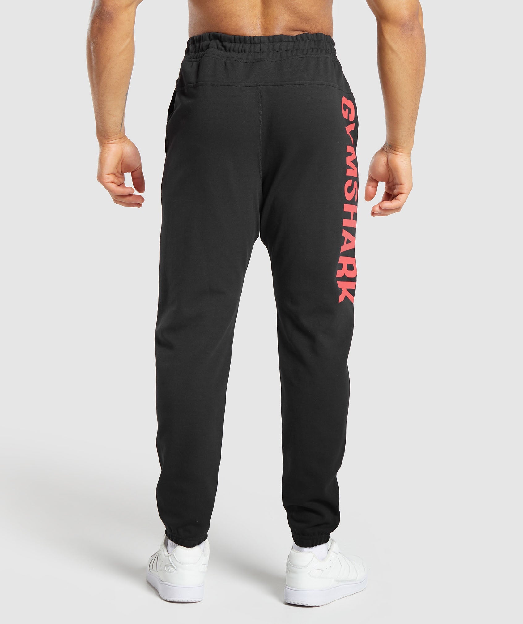 Impact Joggers in Black/Vivid Red - view 3