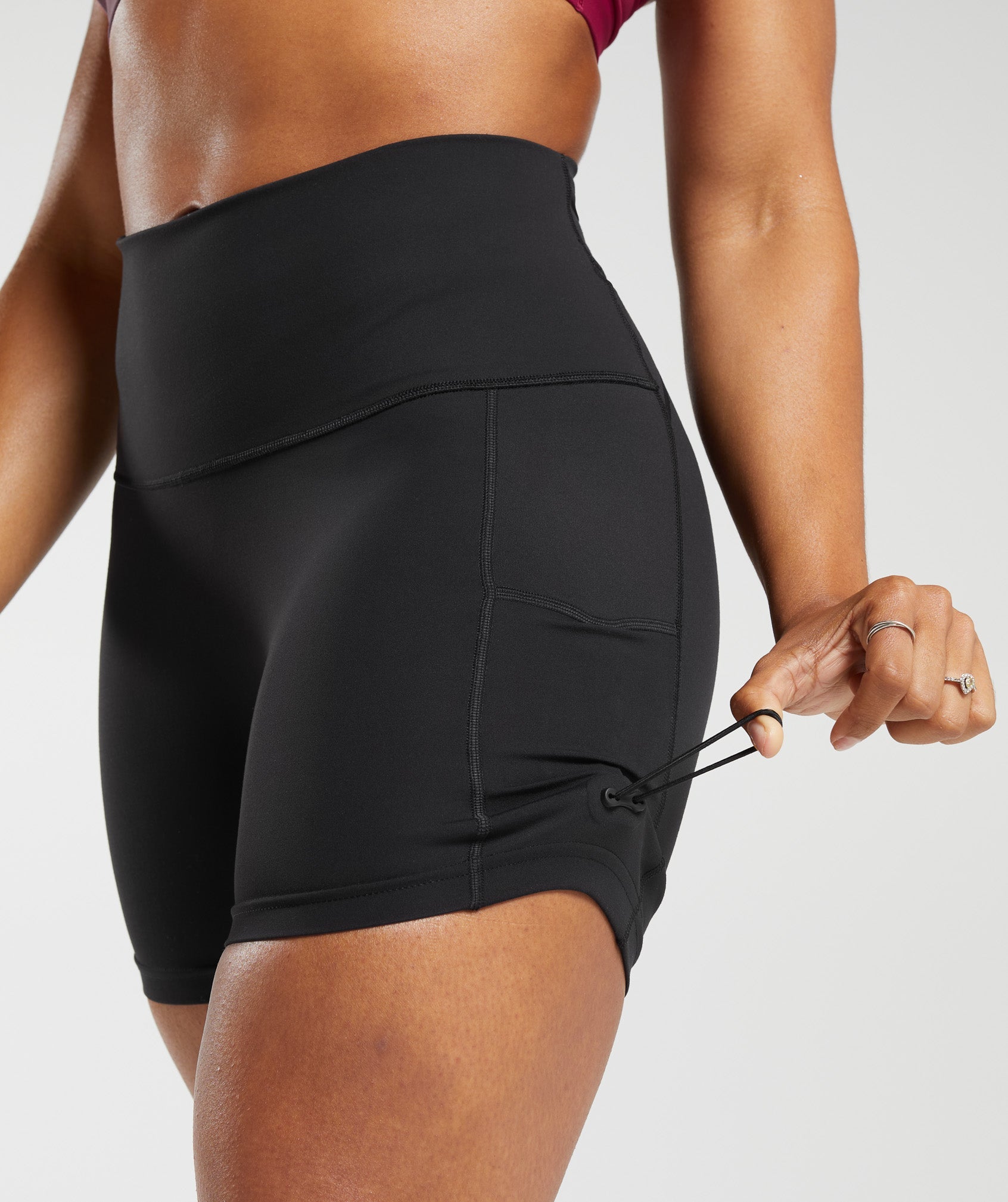 Legacy Tight Shorts in Black - view 5