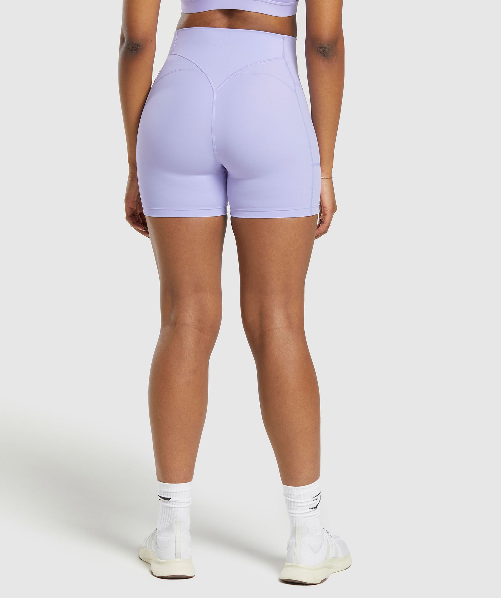 GS x Libby Shorts in Powdered Lilac - view 2