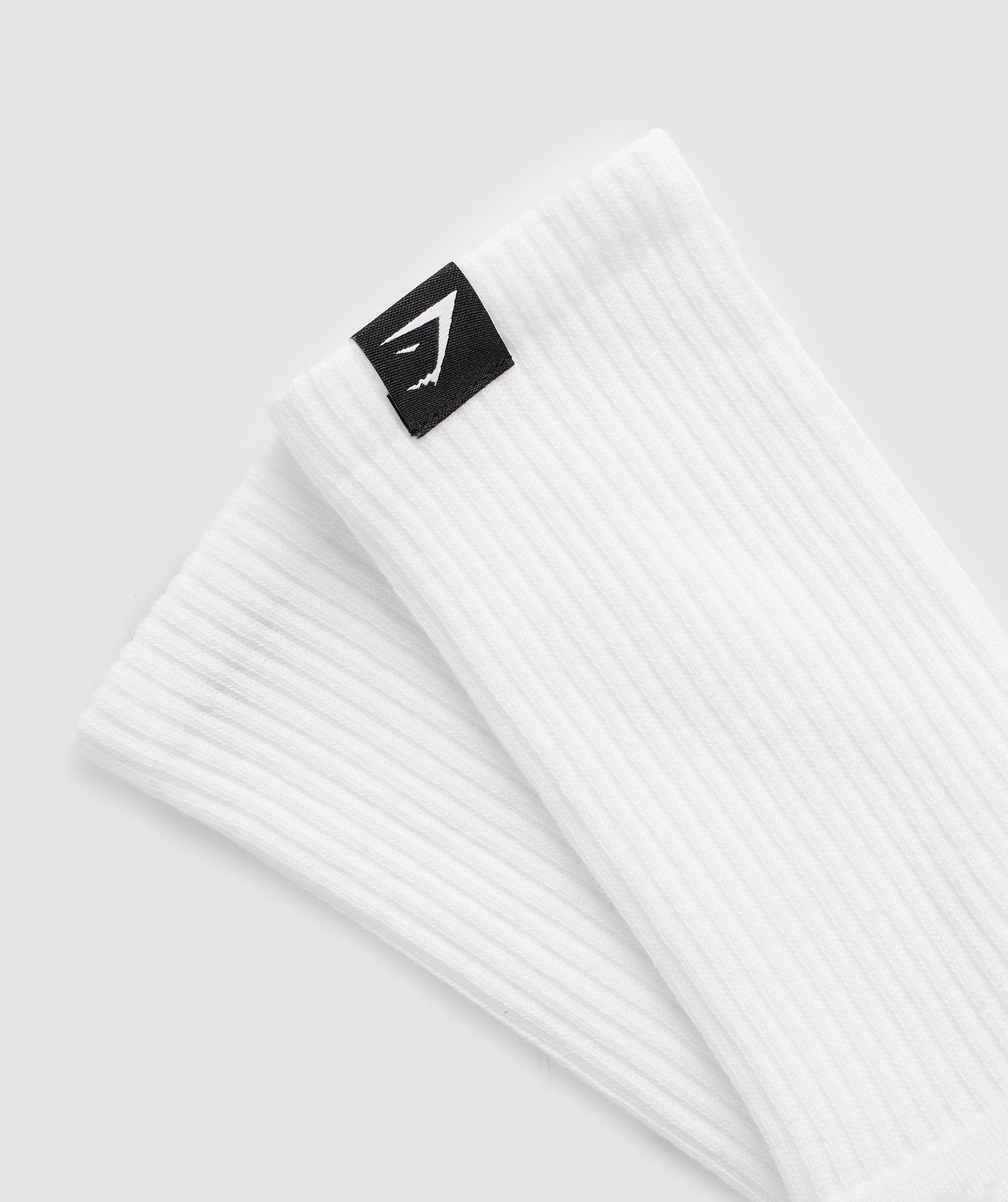 Gymshark Crew Performance Socks - White