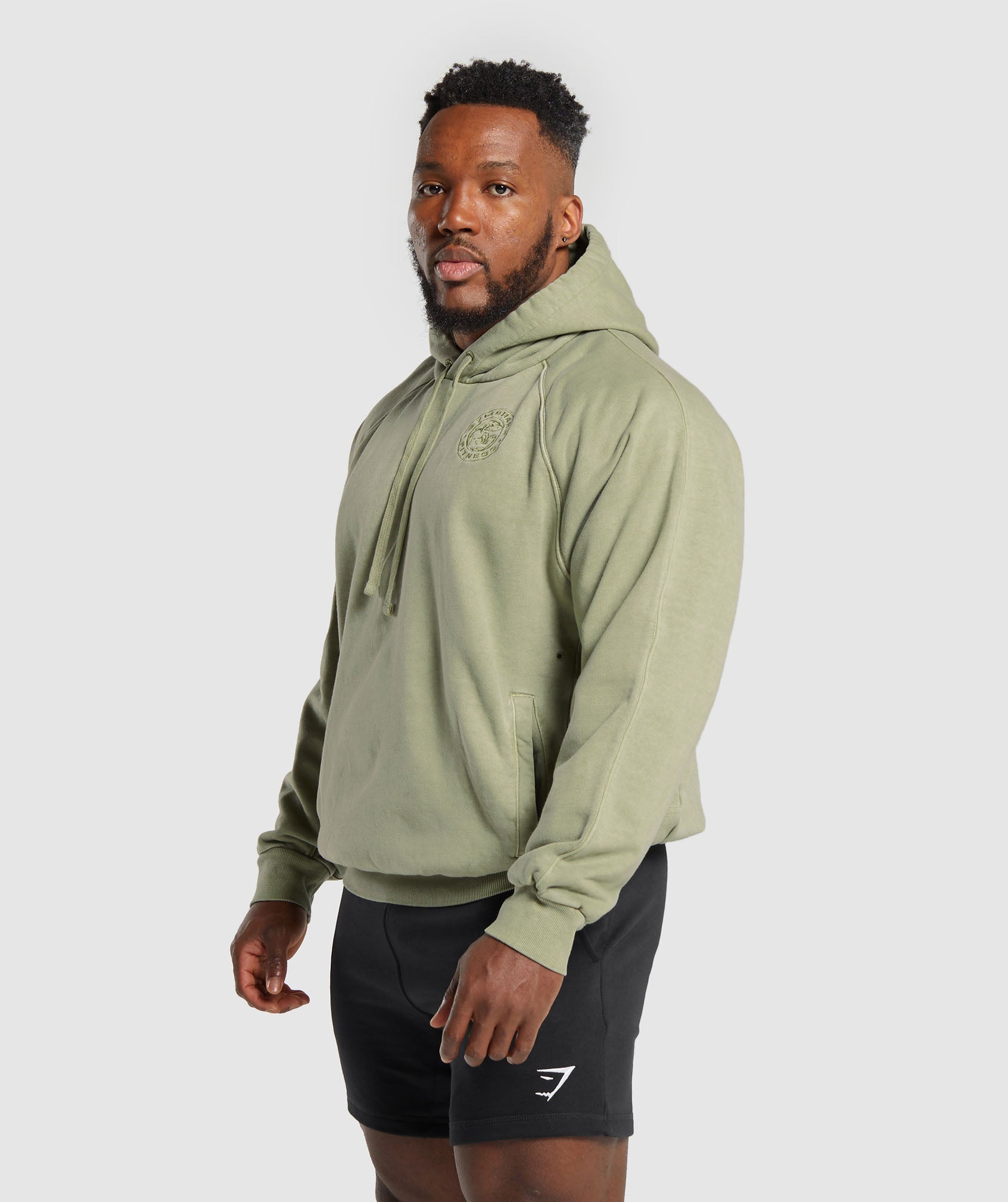 Premium Legacy Hoodie in Natural Sage Green - view 3