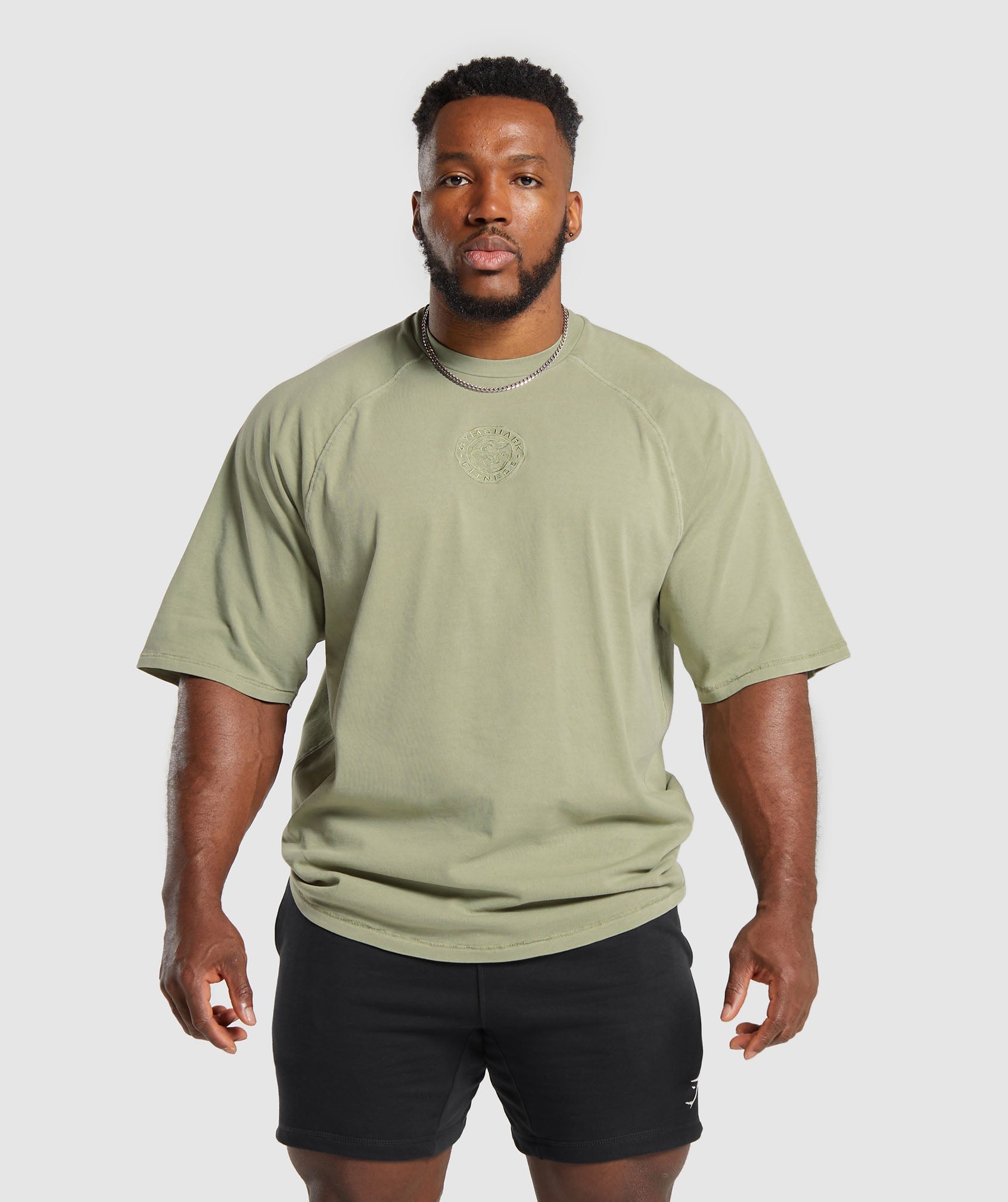 Premium Legacy T-Shirt dans Natural Sage Green