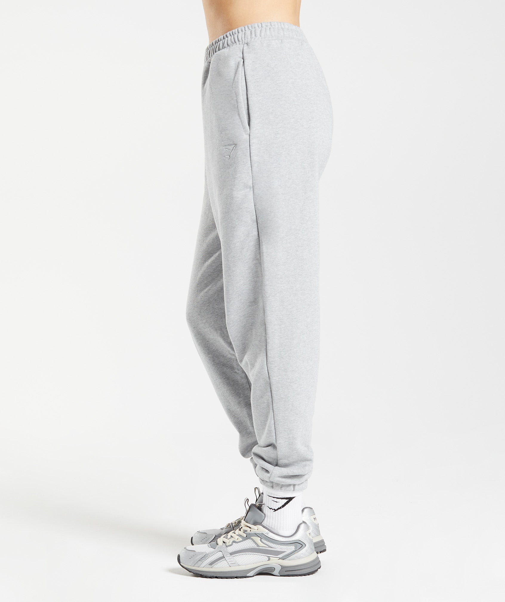 Rest Day Sweats Joggers in Light Grey Core Marl - view 3