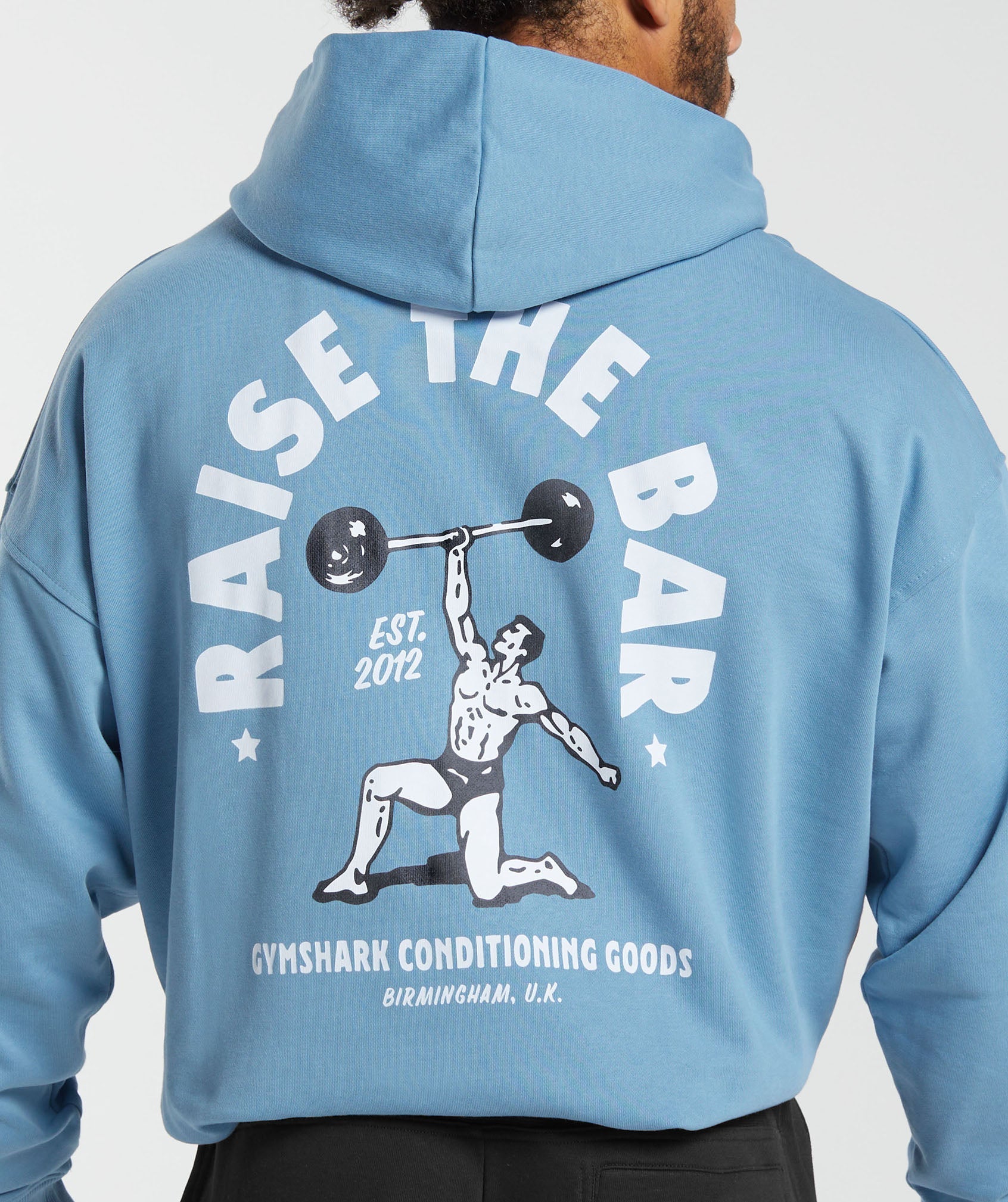 Raise the Bar Hoodie in Dusk Blue - view 6