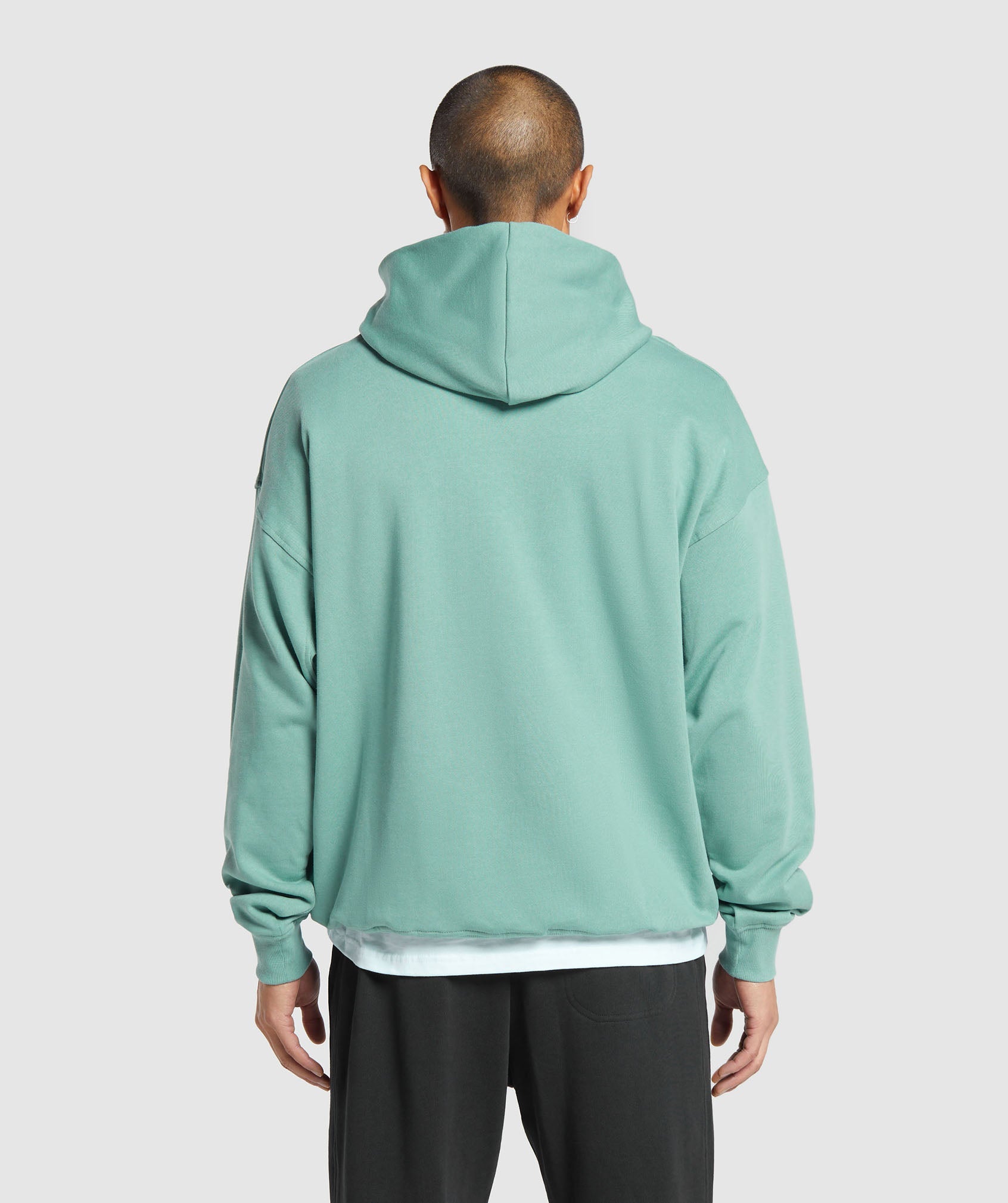 Rest Day Essentials Hoodie in Duck Egg Blue - view 2