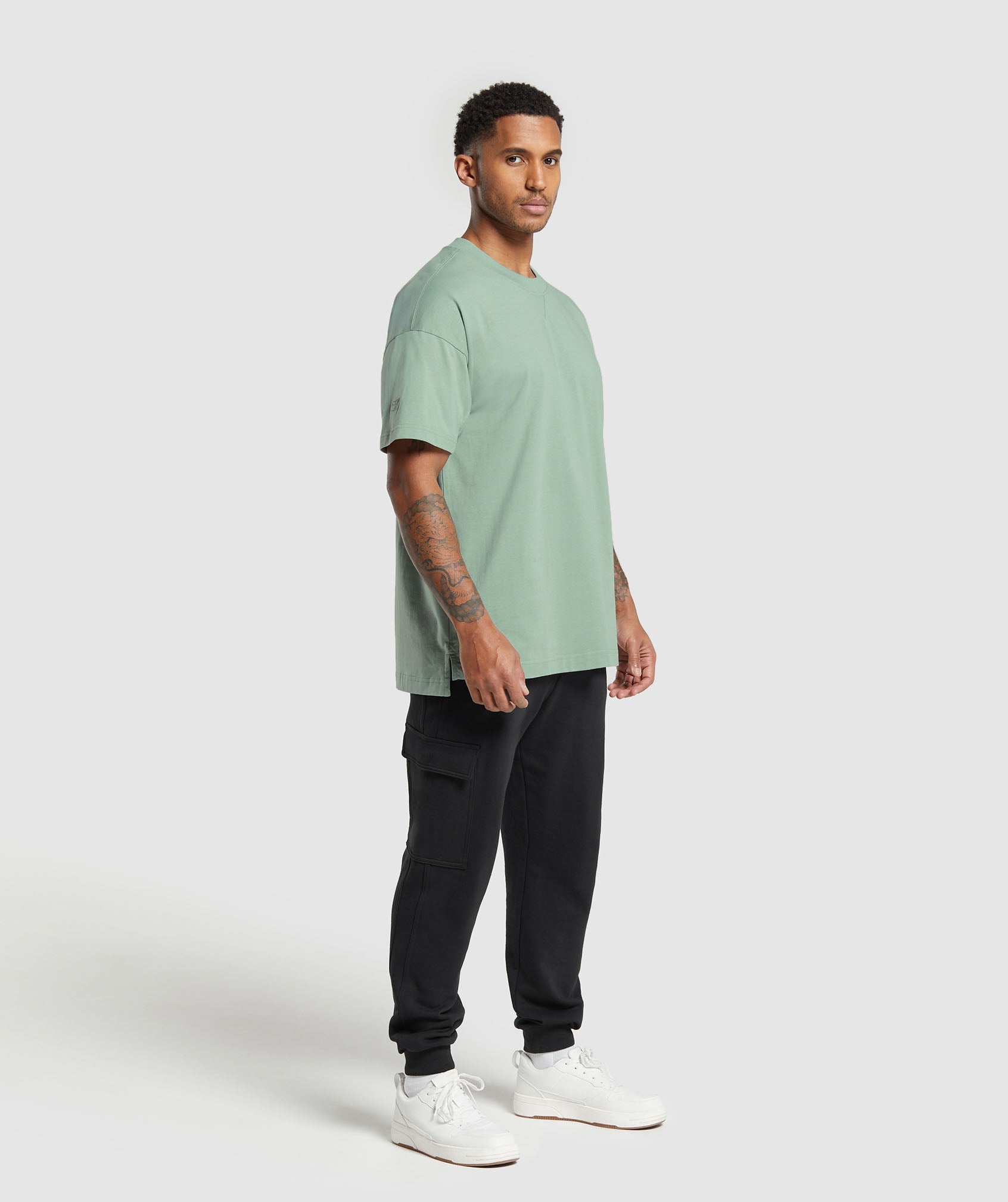 Rest Day Essentials T-Shirt in Dollar Green - view 4