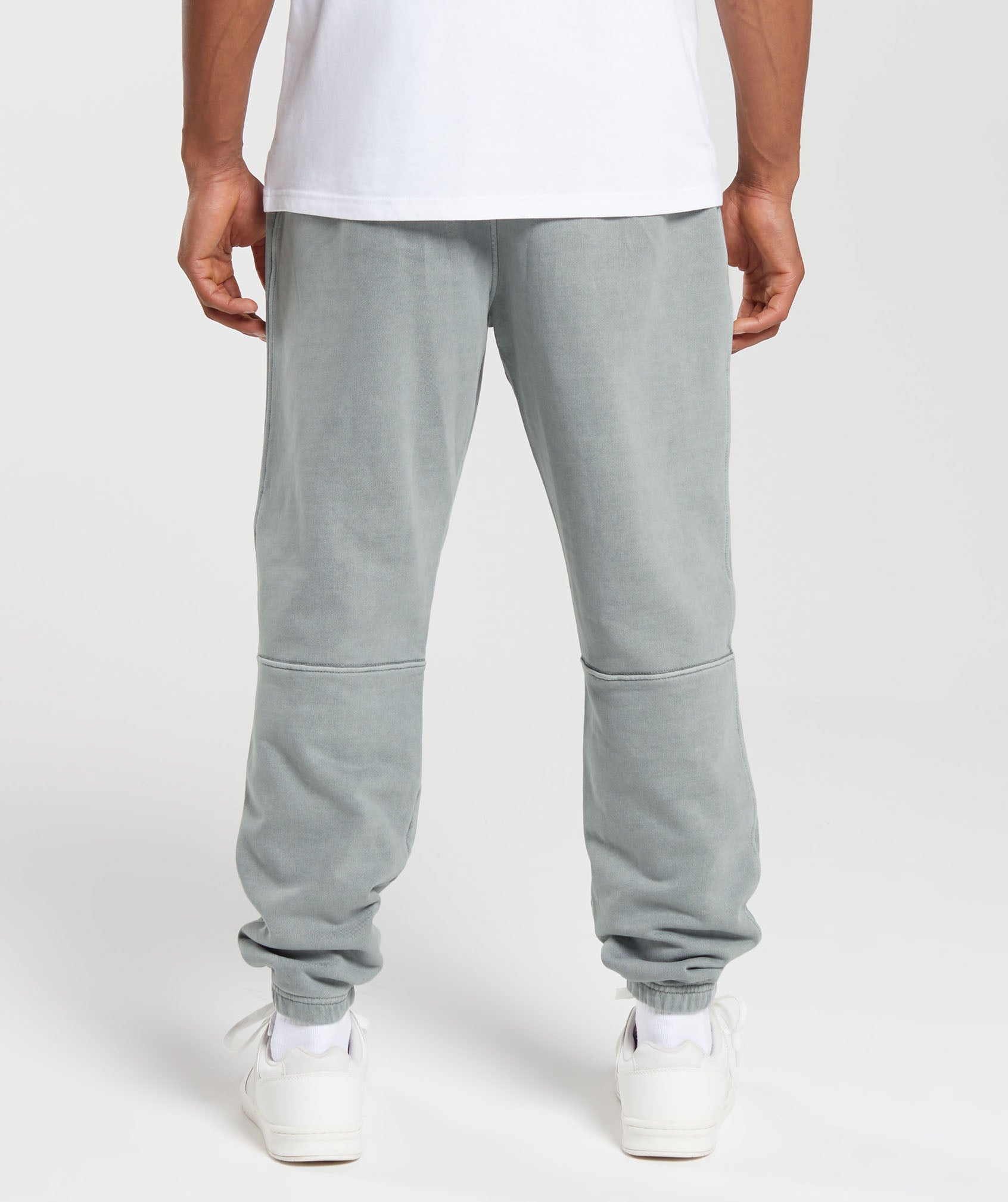 Heavyweight Joggers in Smokey Grey - view 2