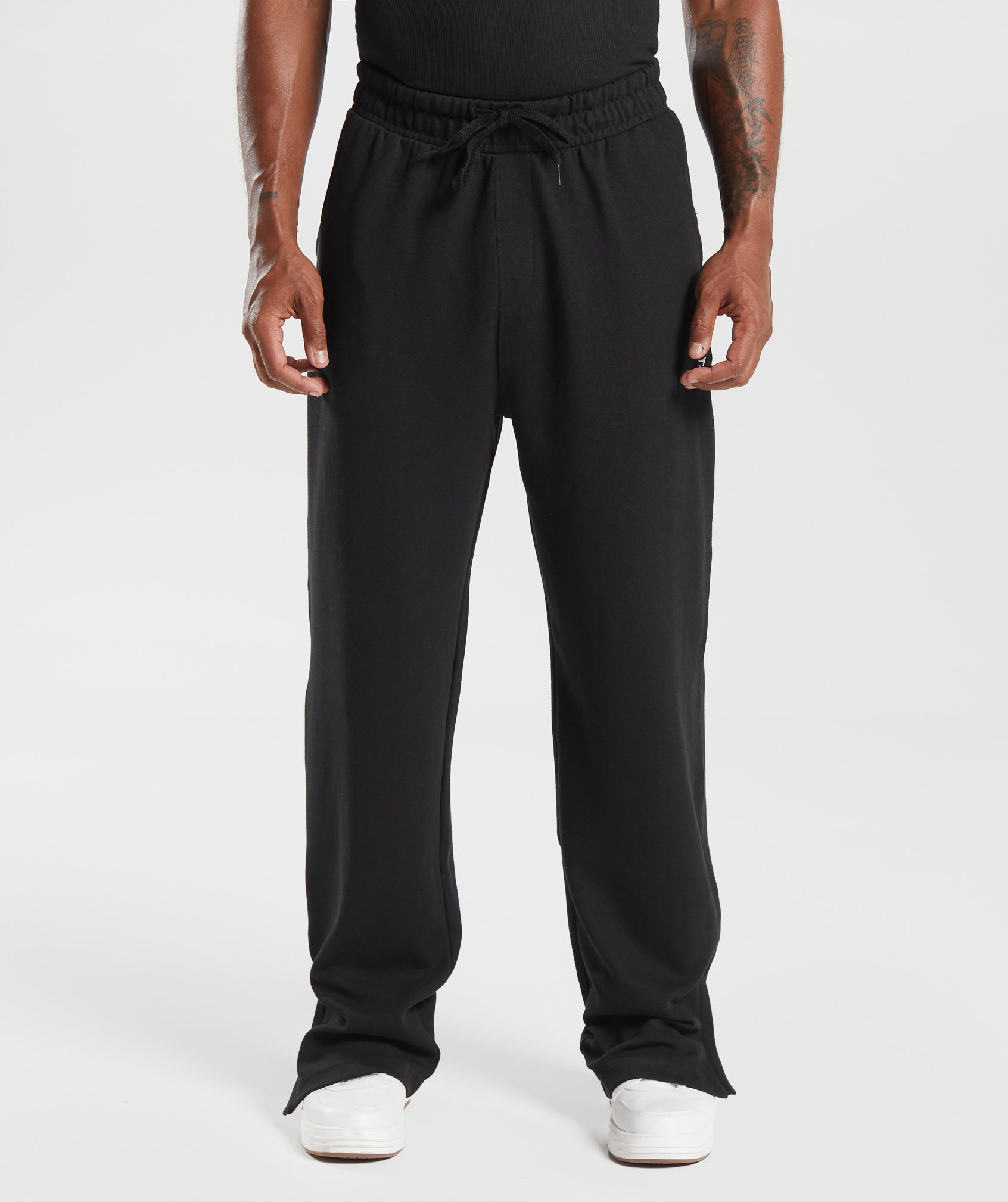 Rest Day Track Pants in Black - view 2
