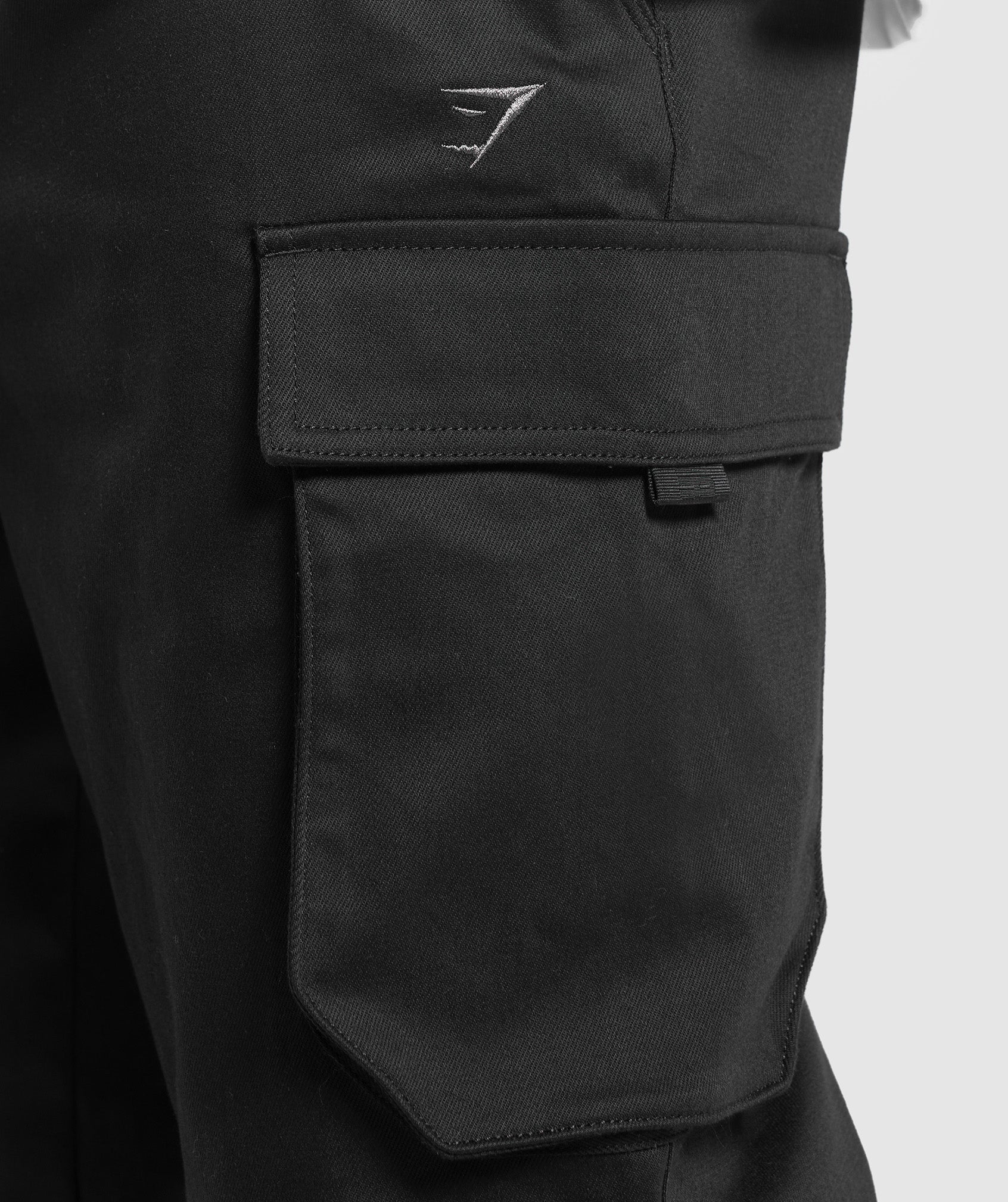 Rest Day Woven Cargo Pants in Black - view 6