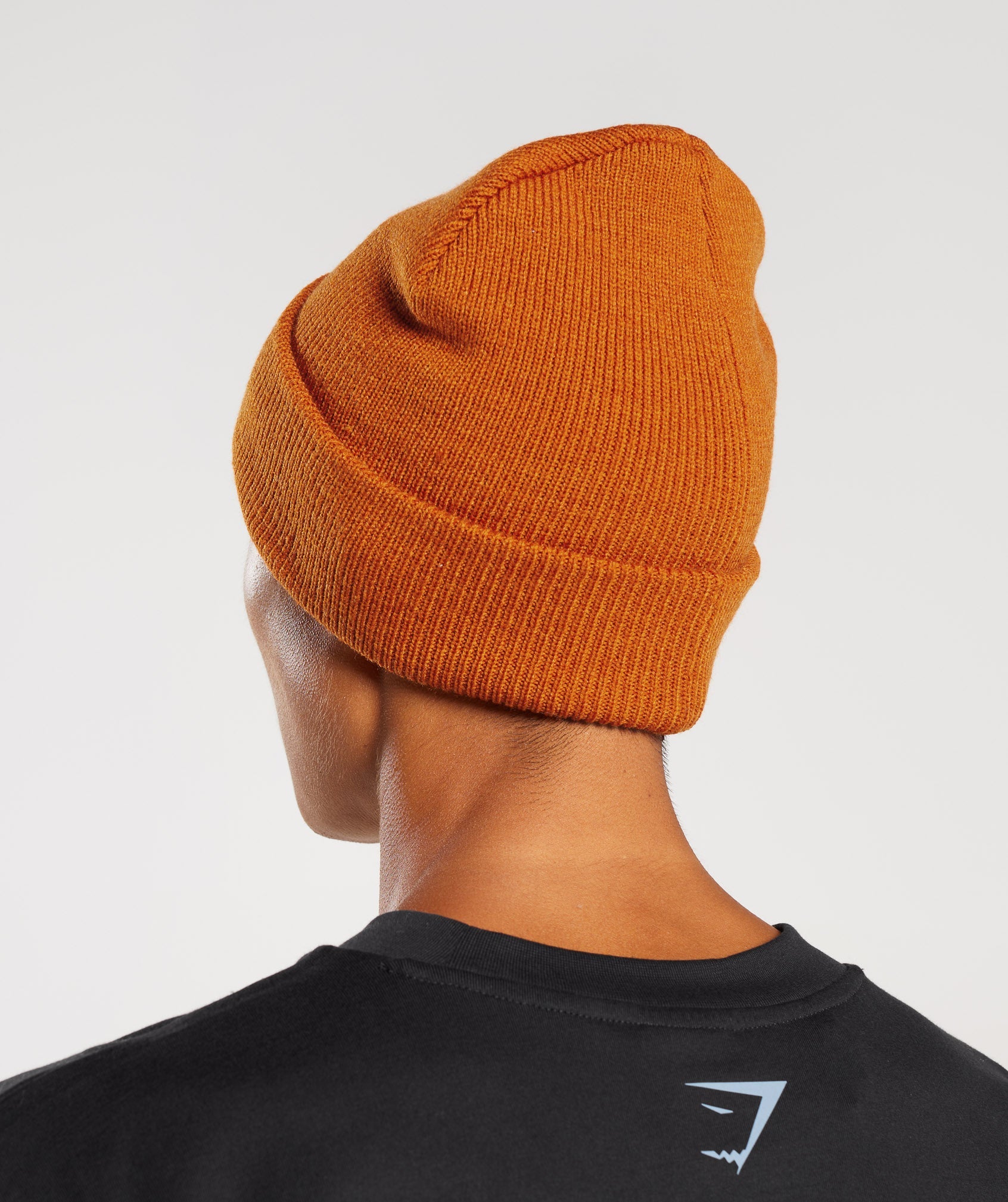 Sharkhead Beanie in Charred Orange - view 4