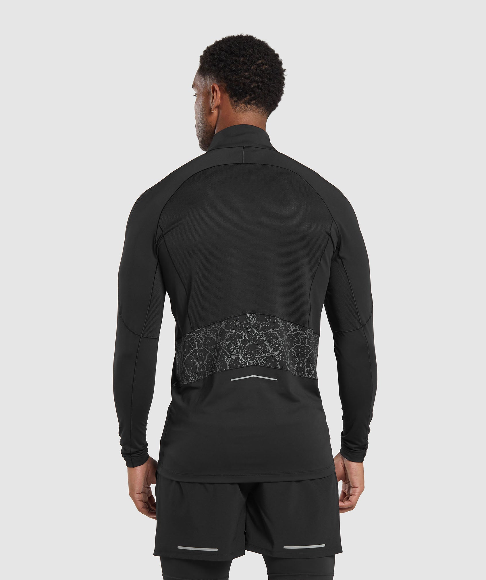 Speed 1/4 Zip in Black - view 3