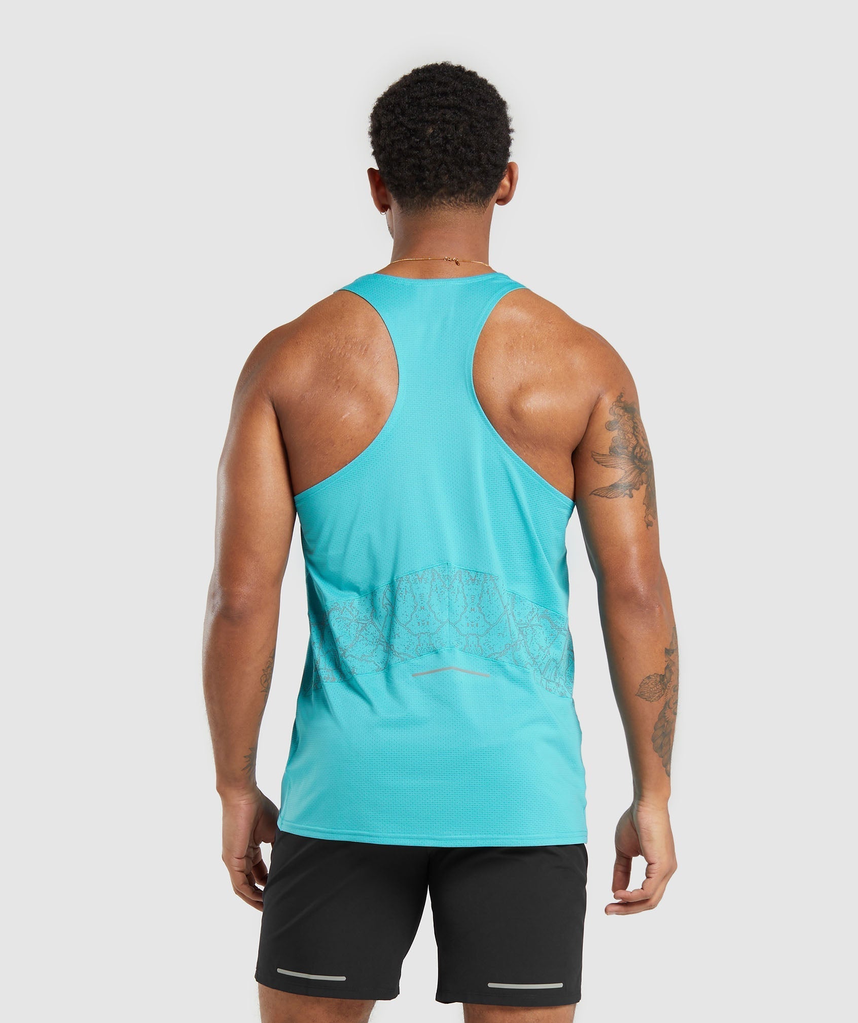 Speed Tank in Artificial Teal - view 3