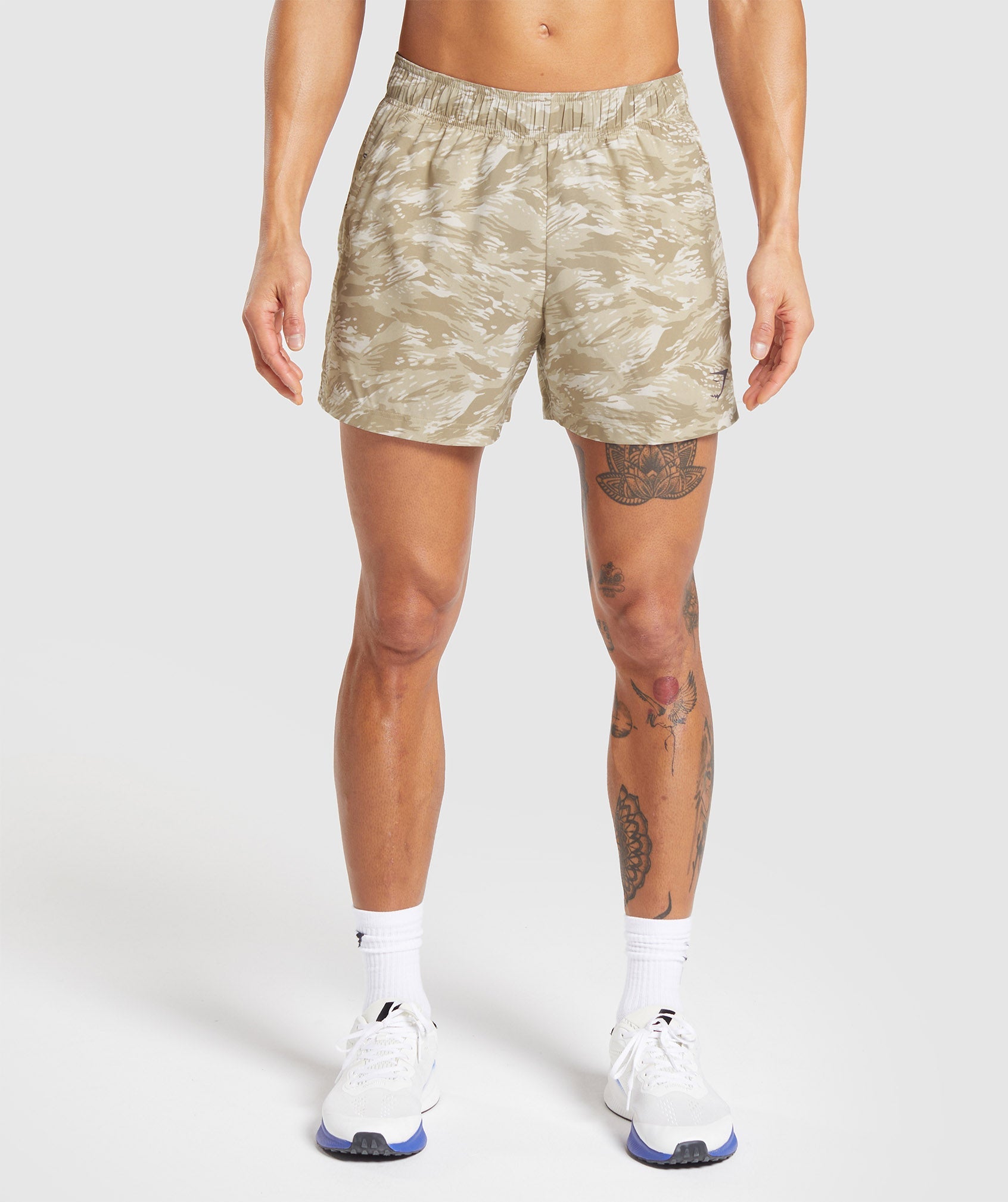 Sport 5" Short dans Ecru White