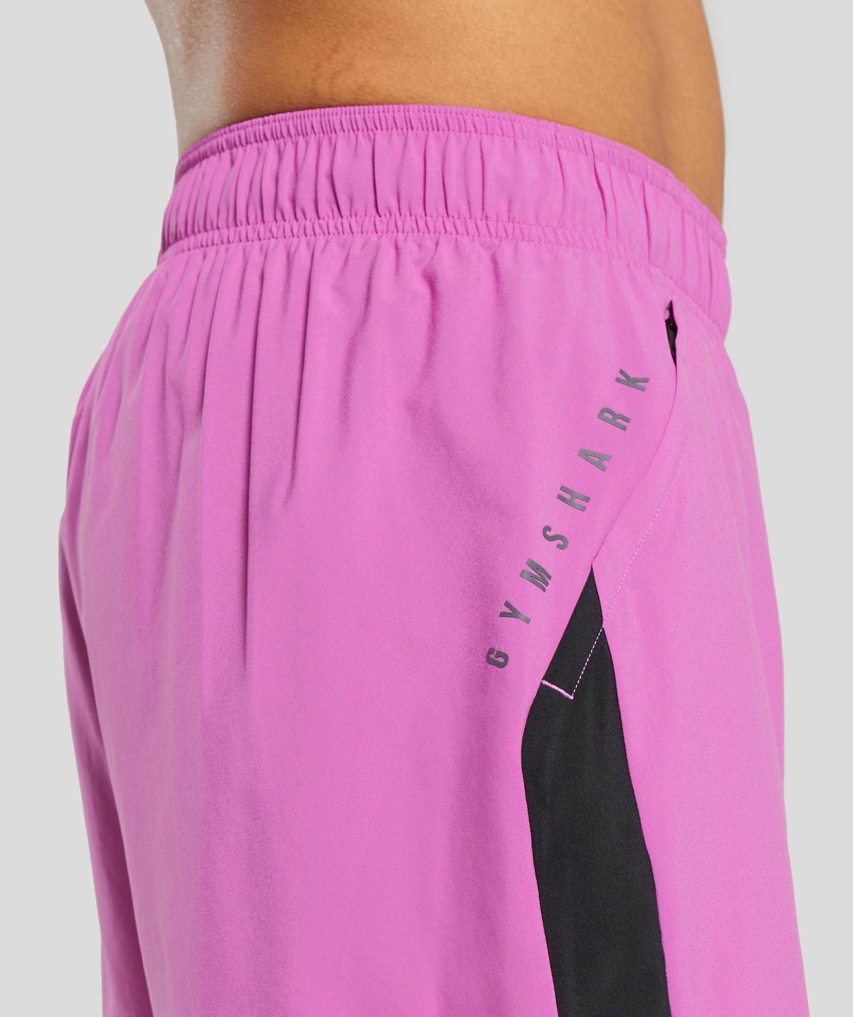 Sport  7" Short in Shelly Pink/Black - view 6