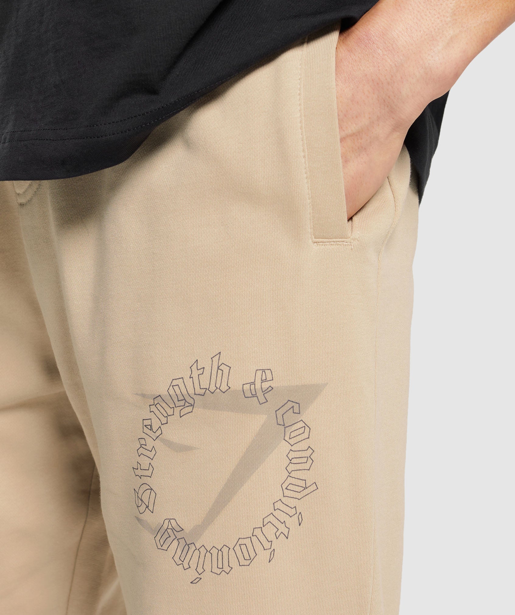 Strength and Conditioning Joggers in Vanilla Beige - view 7