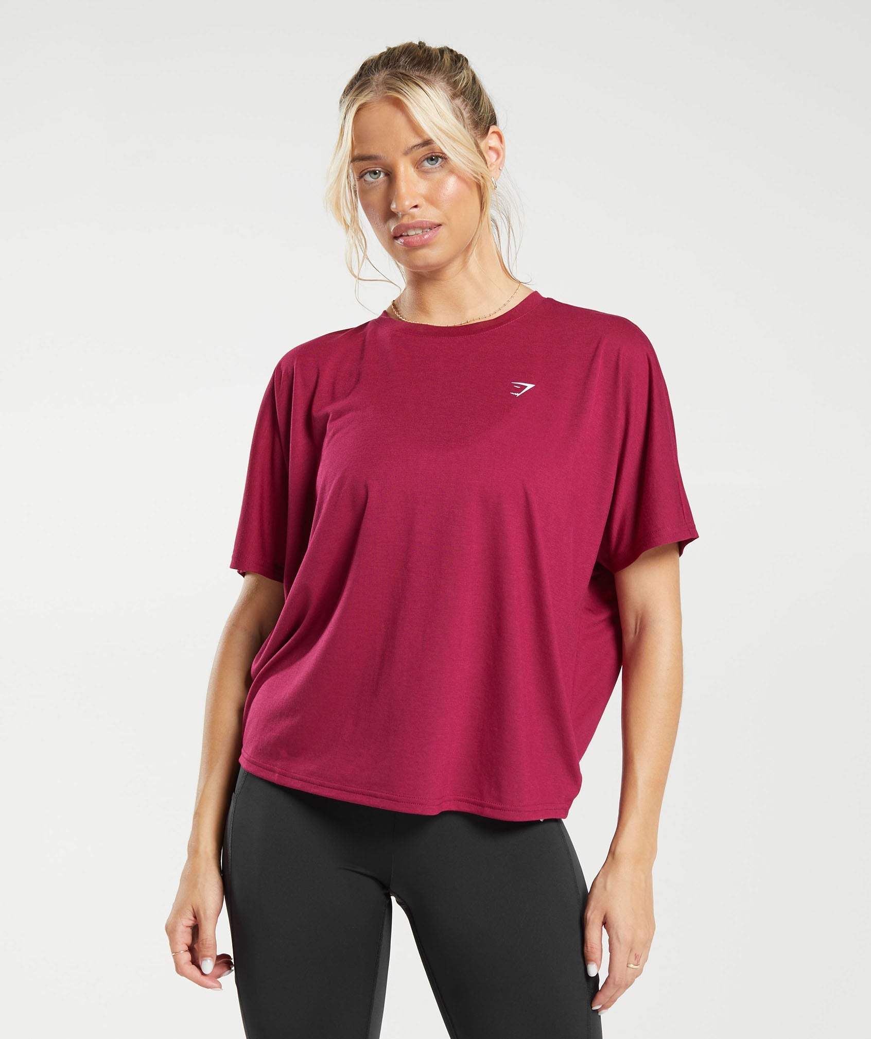 Super Soft T-Shirt in Raspberry Pink - view 1