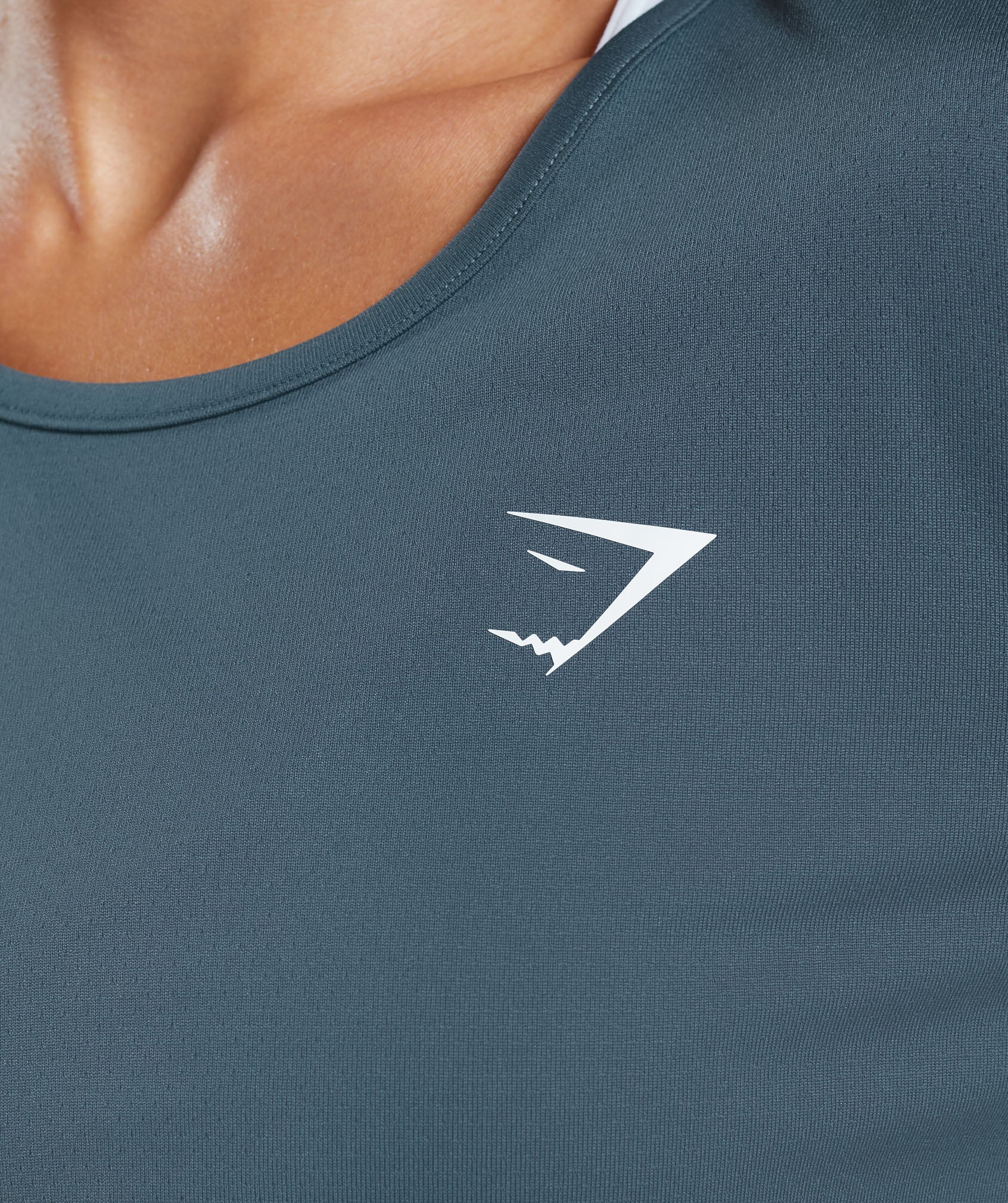 Training Long Sleeve Top in Smokey Teal - view 5