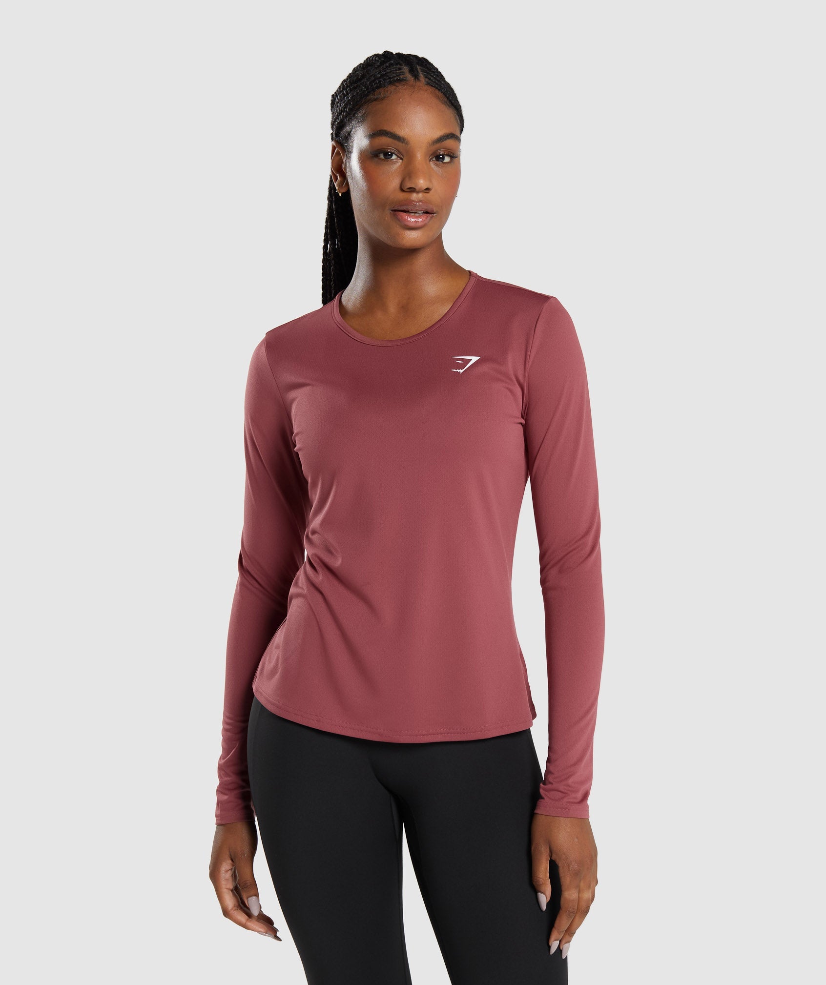 Training Long Sleeve Top dans Soft Berryest en rupture de stock