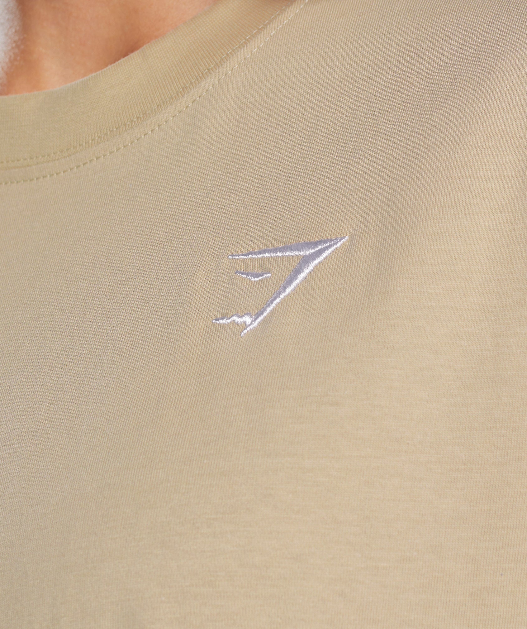 Training Oversized T-Shirt in Desert Beige - view 5