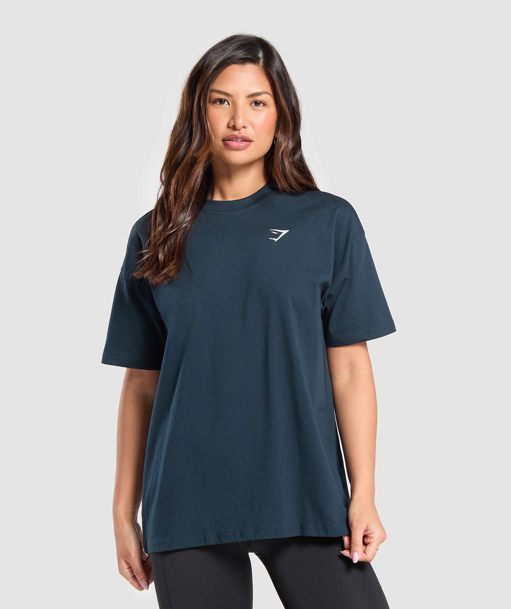 Training Oversized T-Shirt dans Navy