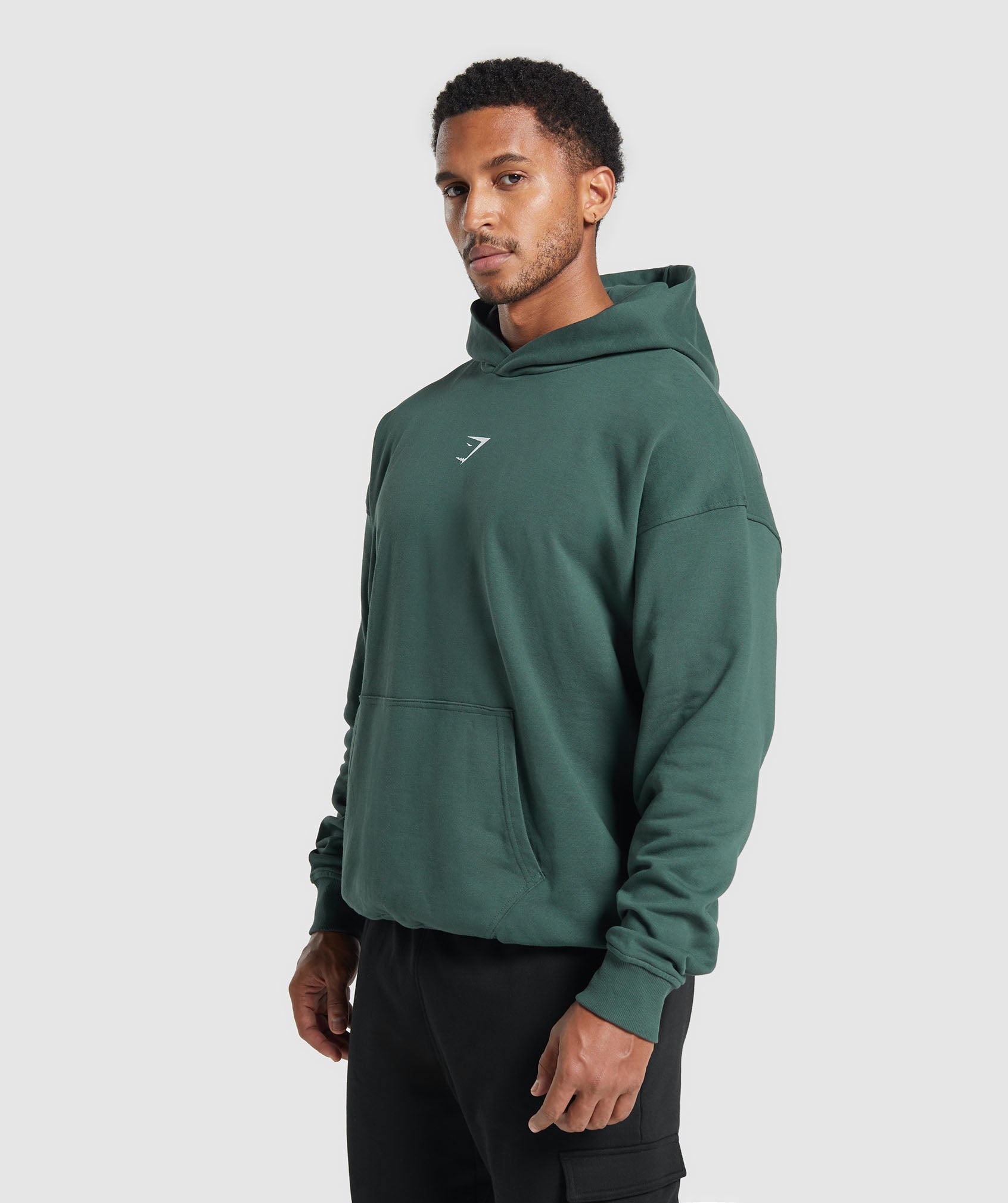 Training Dept. Hoodie in Fog Green - view 3