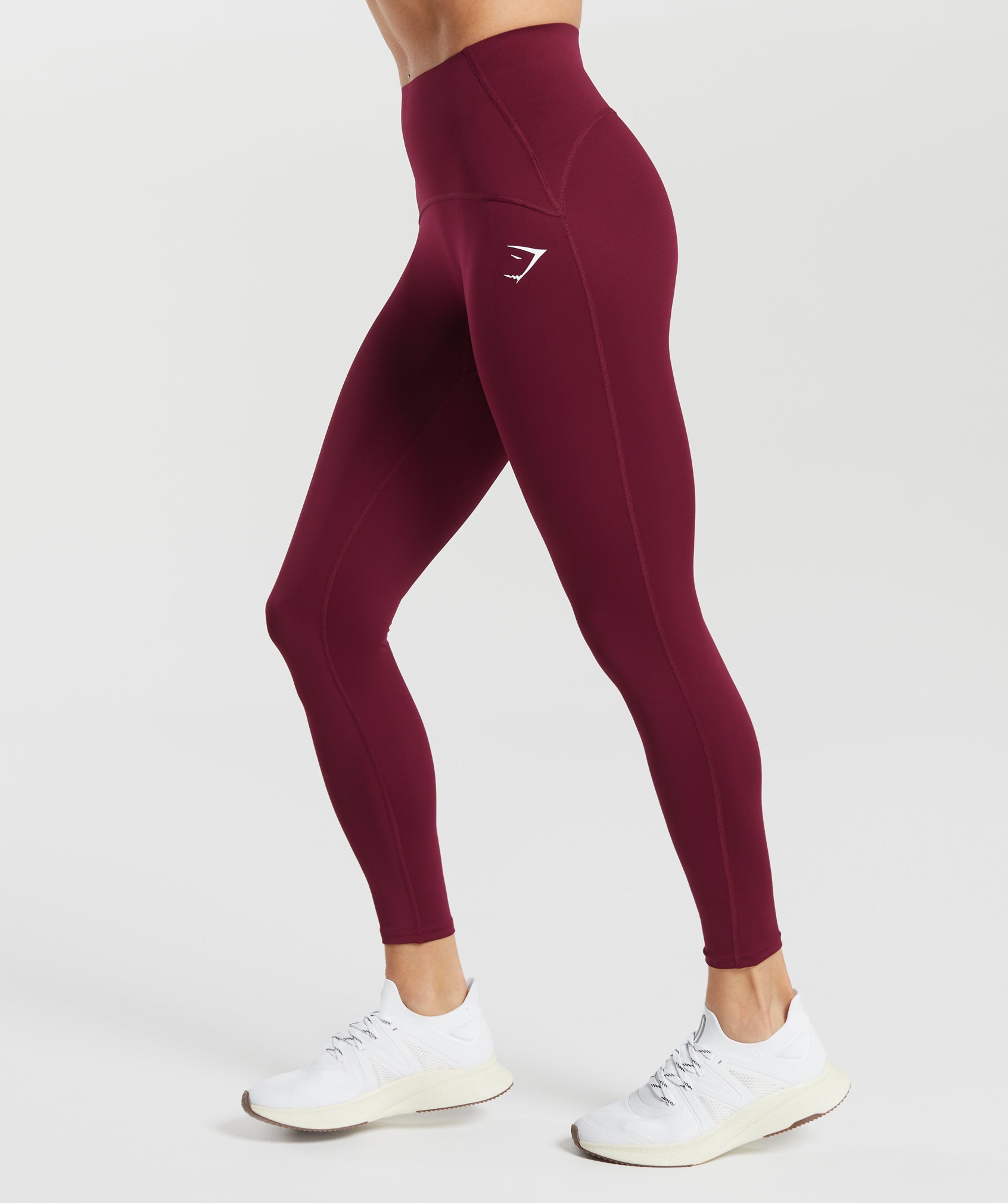 Waist Support Leggings in Plum Pink - view 5