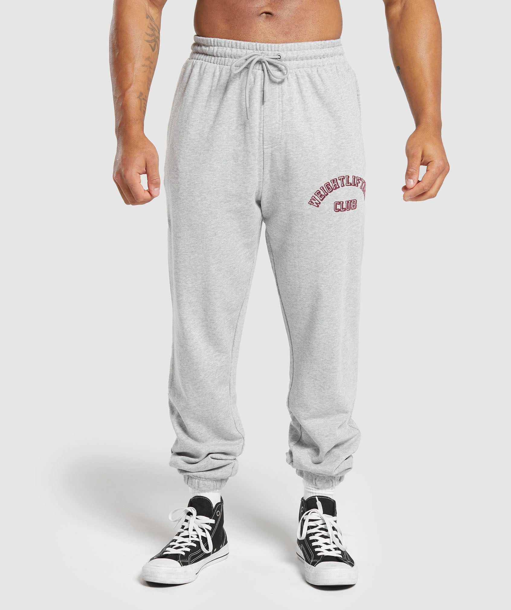 Weightlifting Club Joggers in Light Grey Core Marl - view 1