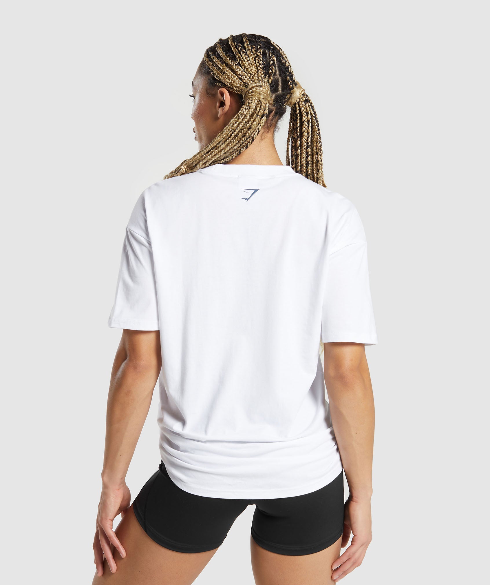 Weightlifting Oversized T-Shirt in White - view 2