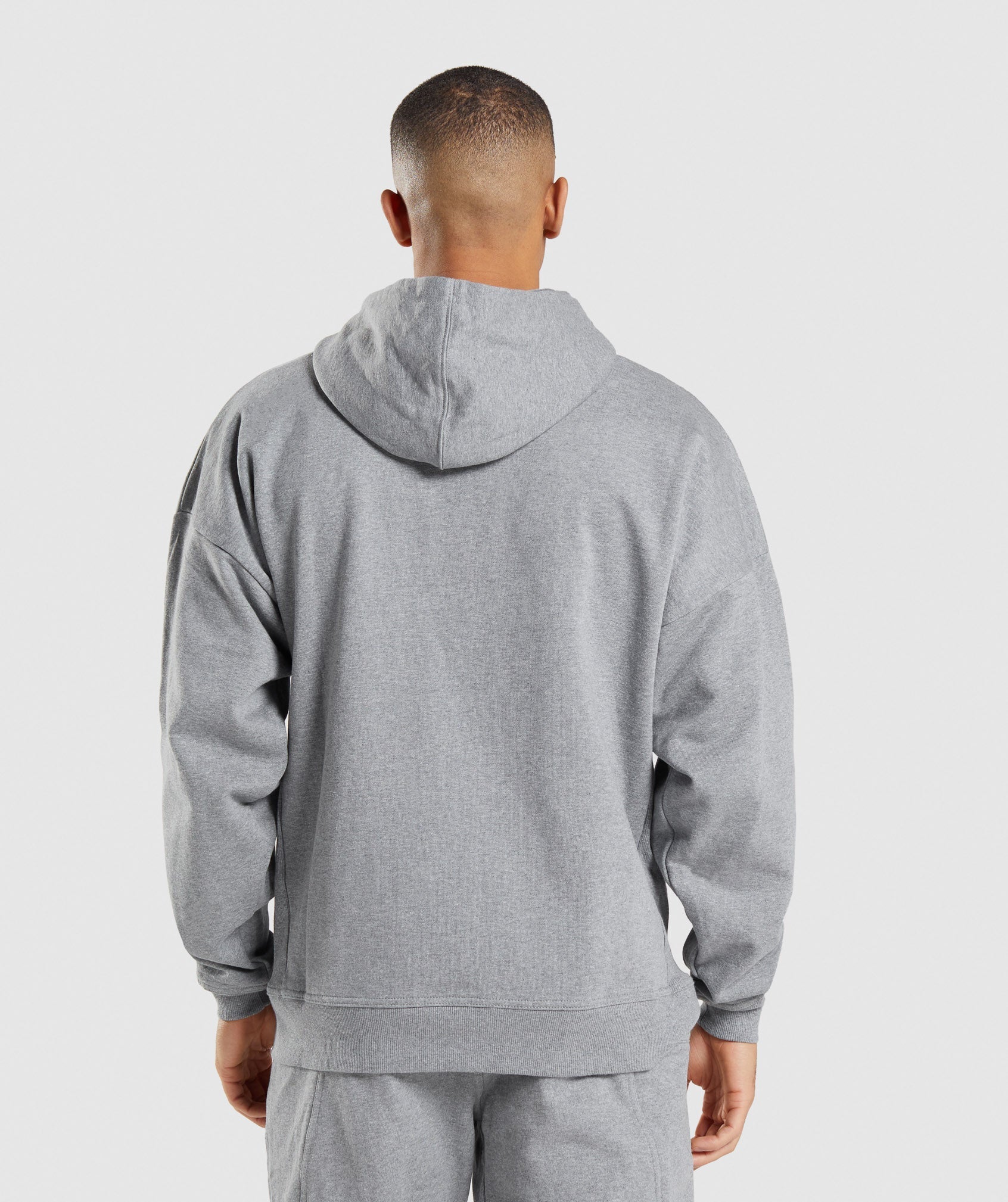 Essential Oversized Zip Up Hoodie 