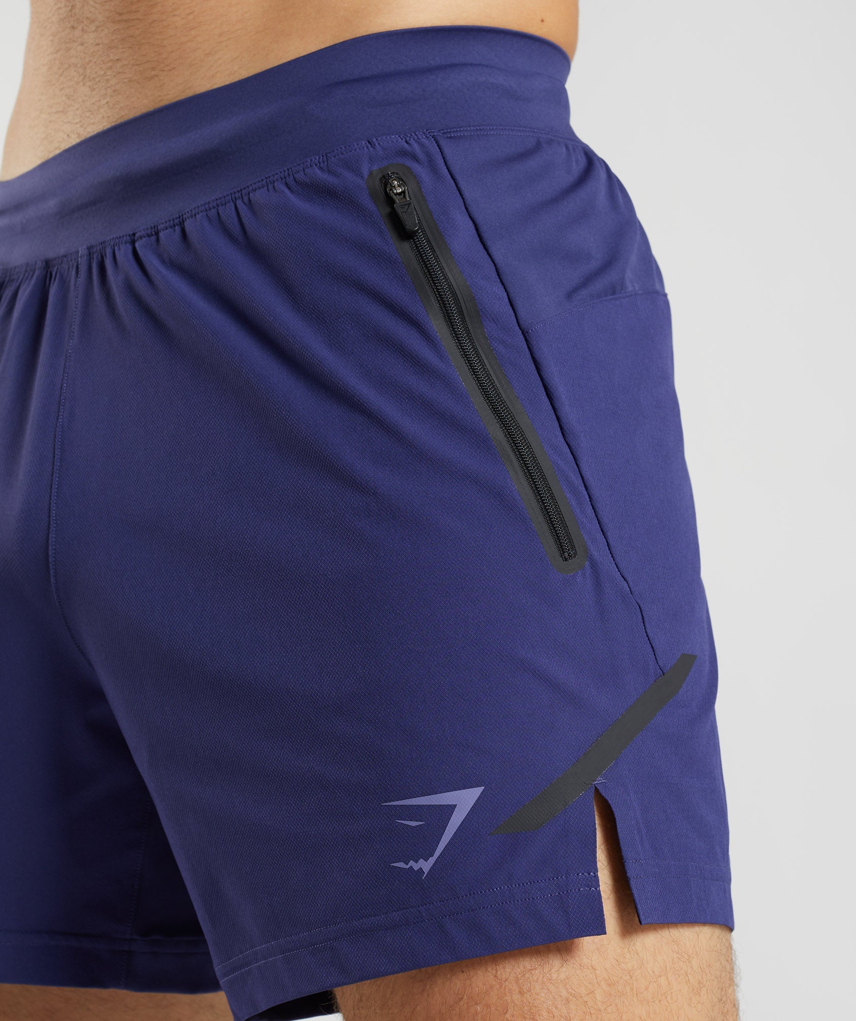 Apex 5" Perform Shorts in Neptune Purple - view 6