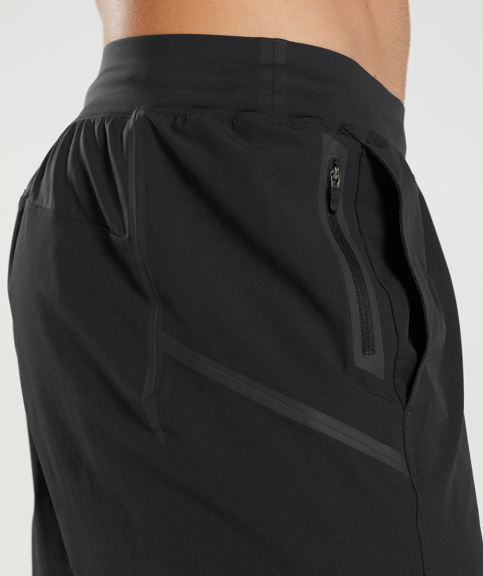 Apex 8" Function Shorts in Black - view 5