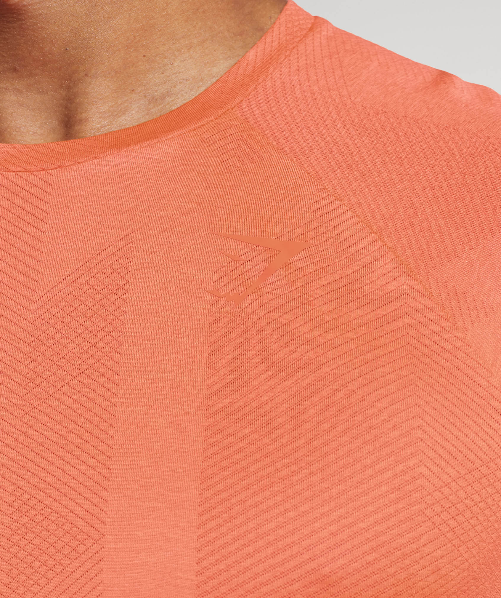 Apex T-Shirt in Solstice Orange/Fluo Peach - view 4