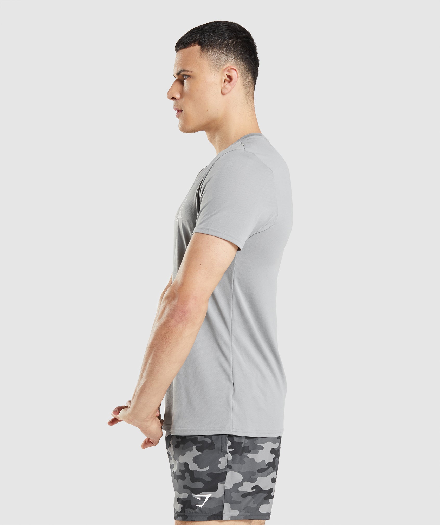 Arrival Graphic T-Shirt in Smokey Grey - view 3