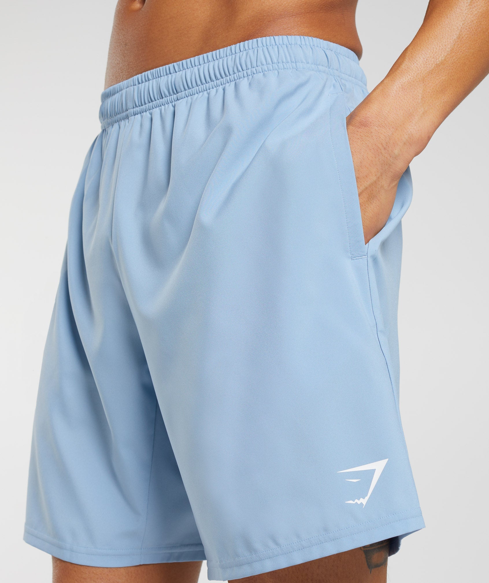 Arrival 7" Shorts in Ozone Blue - view 4