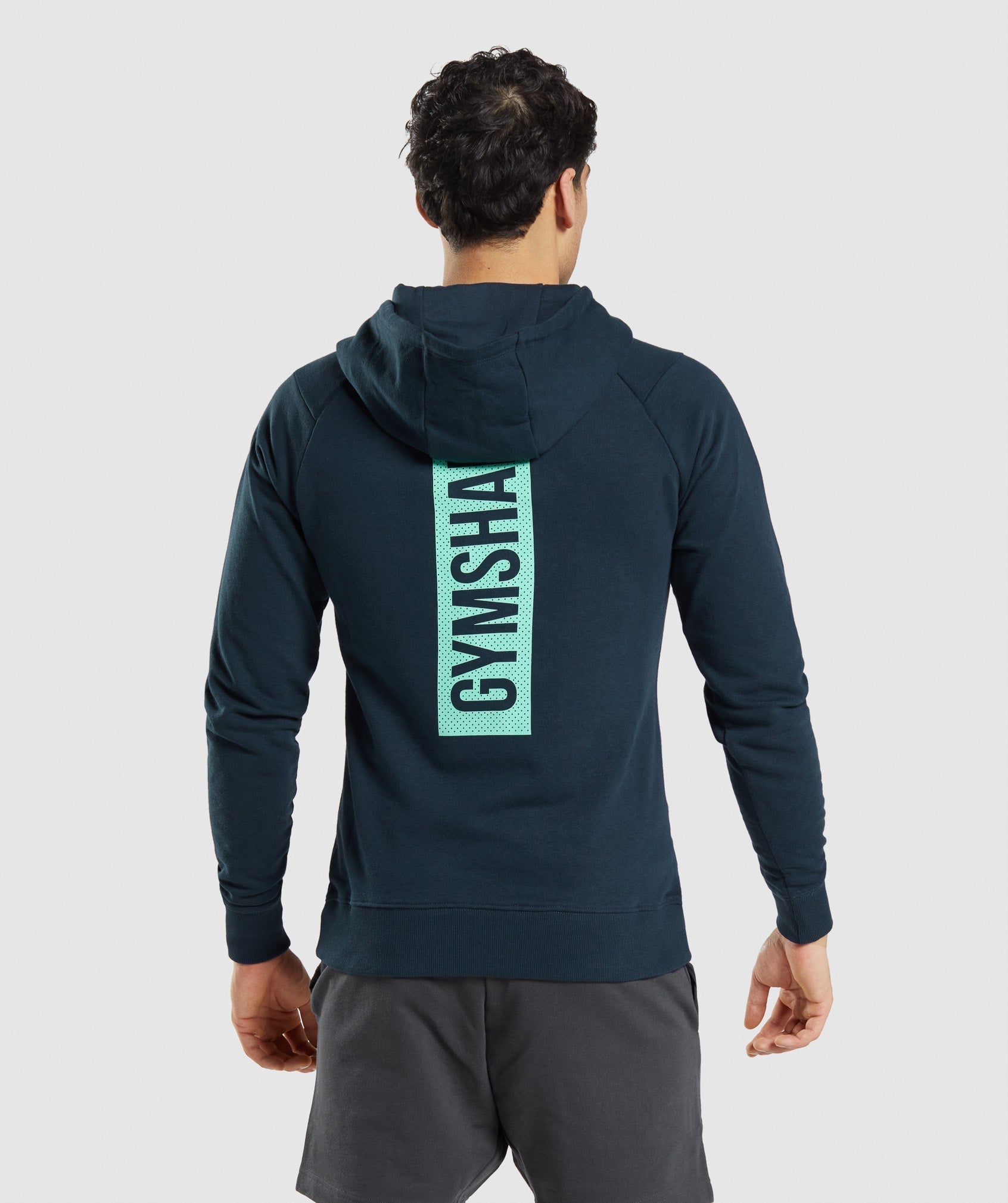 Bold Hoodie in Navy - view 1