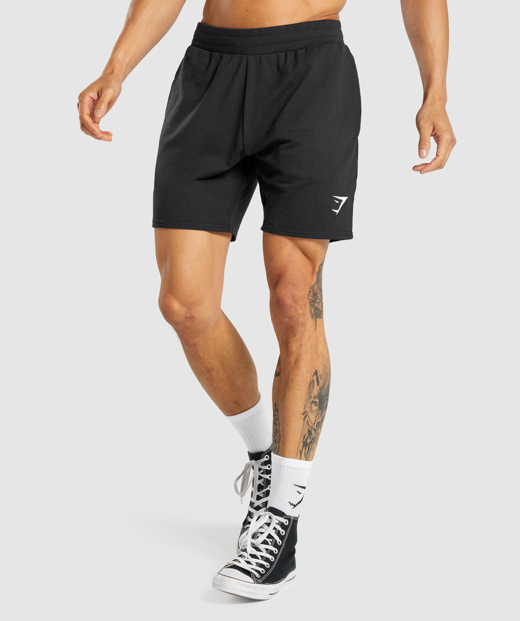 Essential 7" Shorts in Black - view 1
