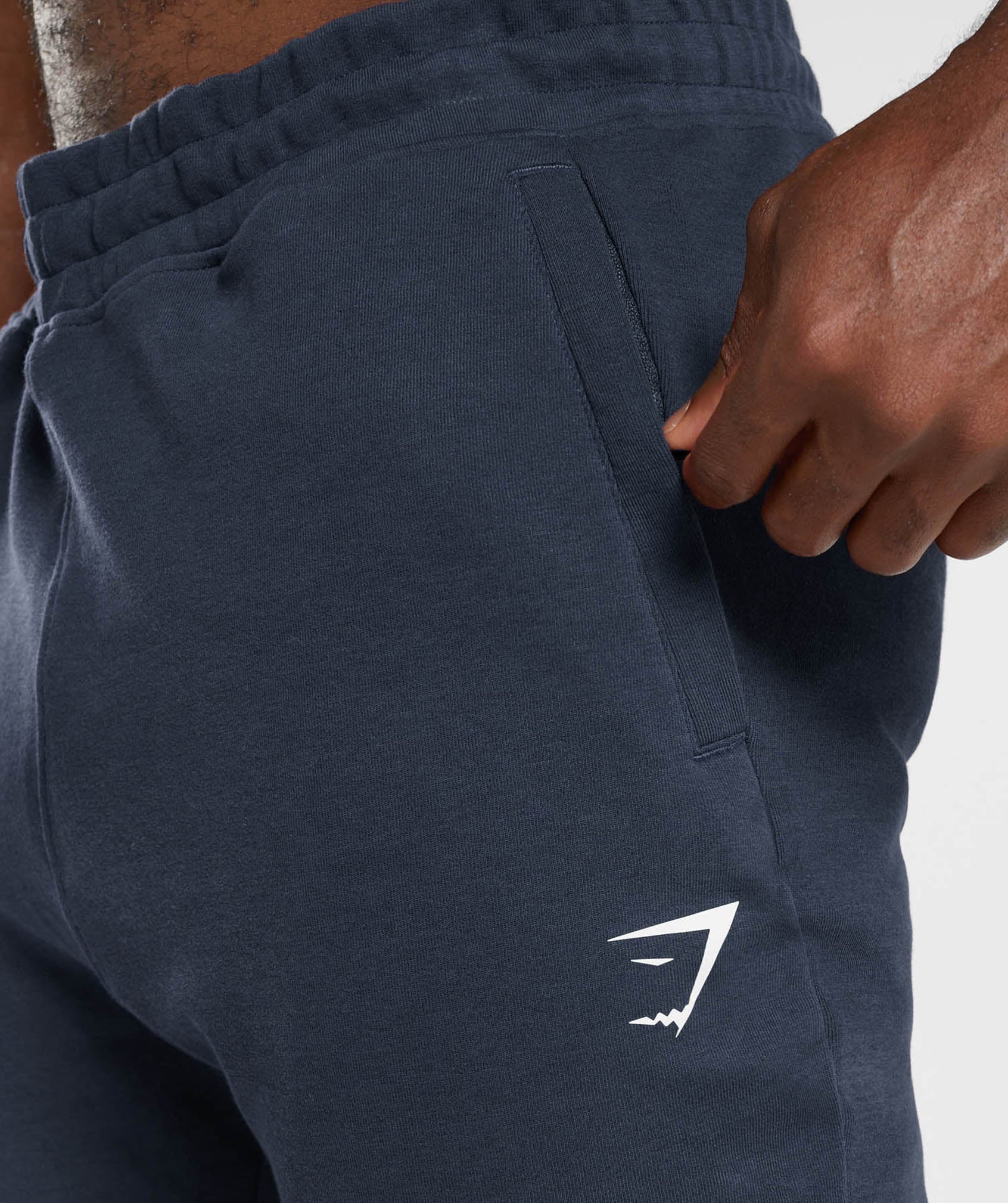 React Joggers in Navy - view 6