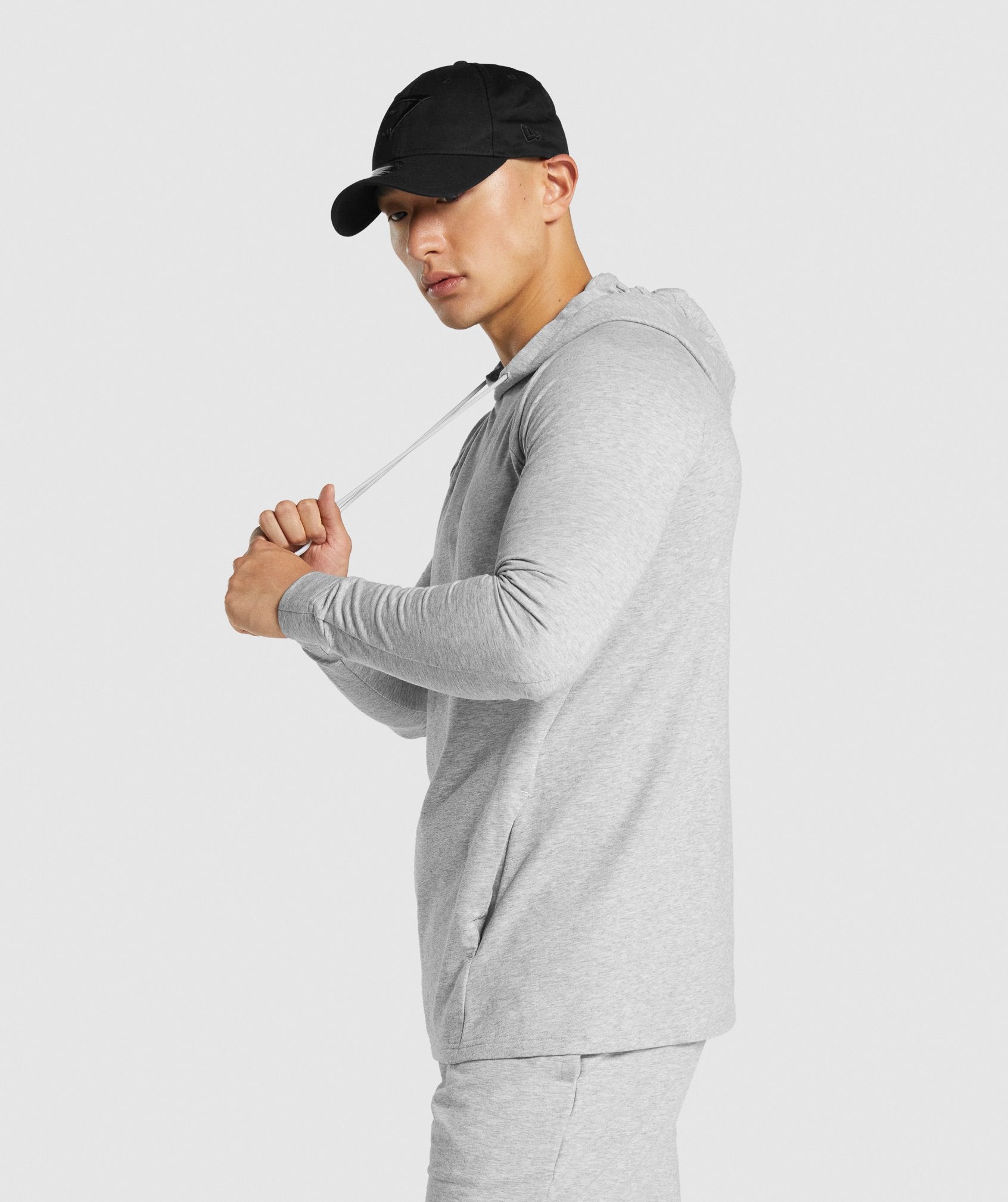 Critical 2.0 Hoodie in Light Grey Marl - view 4